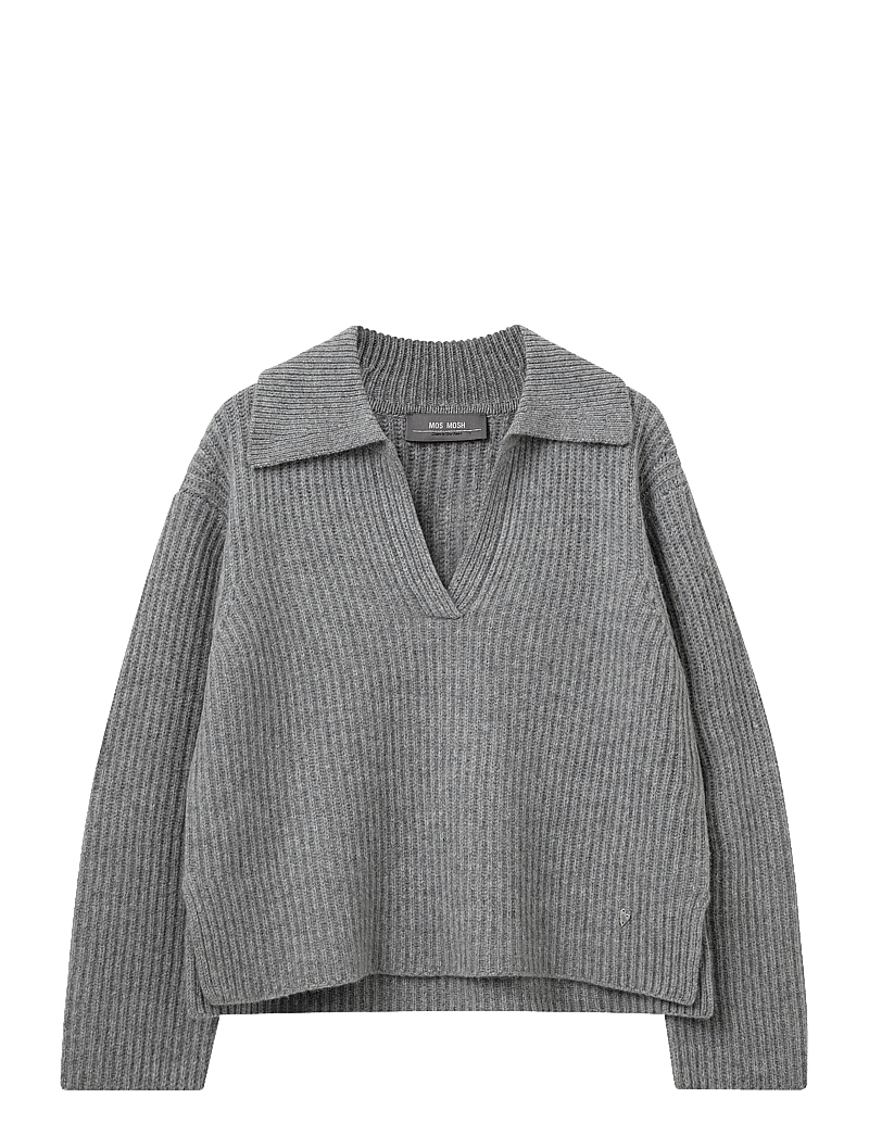 MOS MOSH - MMIva Knit - pullover - sharkskin - 0
