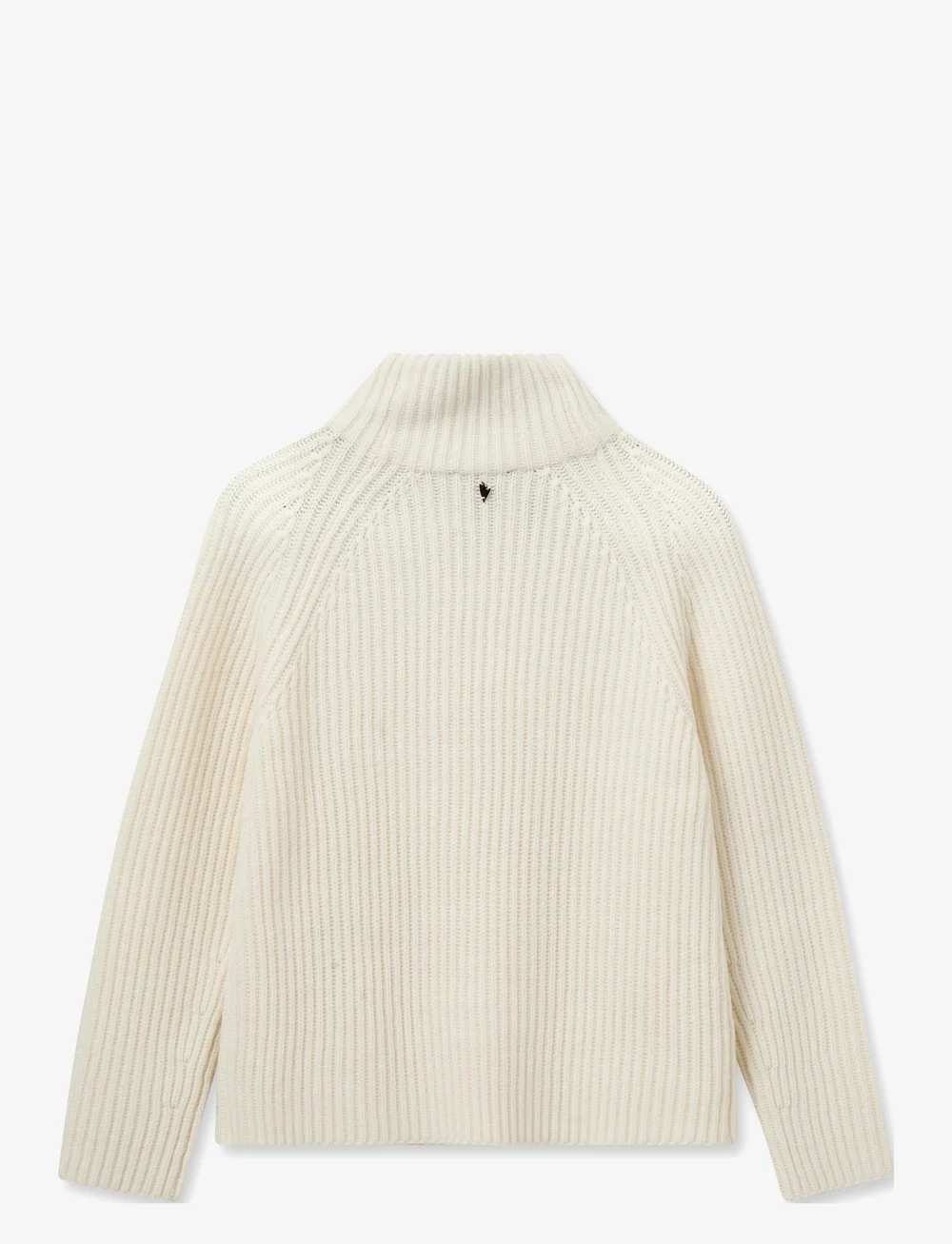 MOS MOSH - MMThyra Highneck Knit - rullekraver - ecru - 1