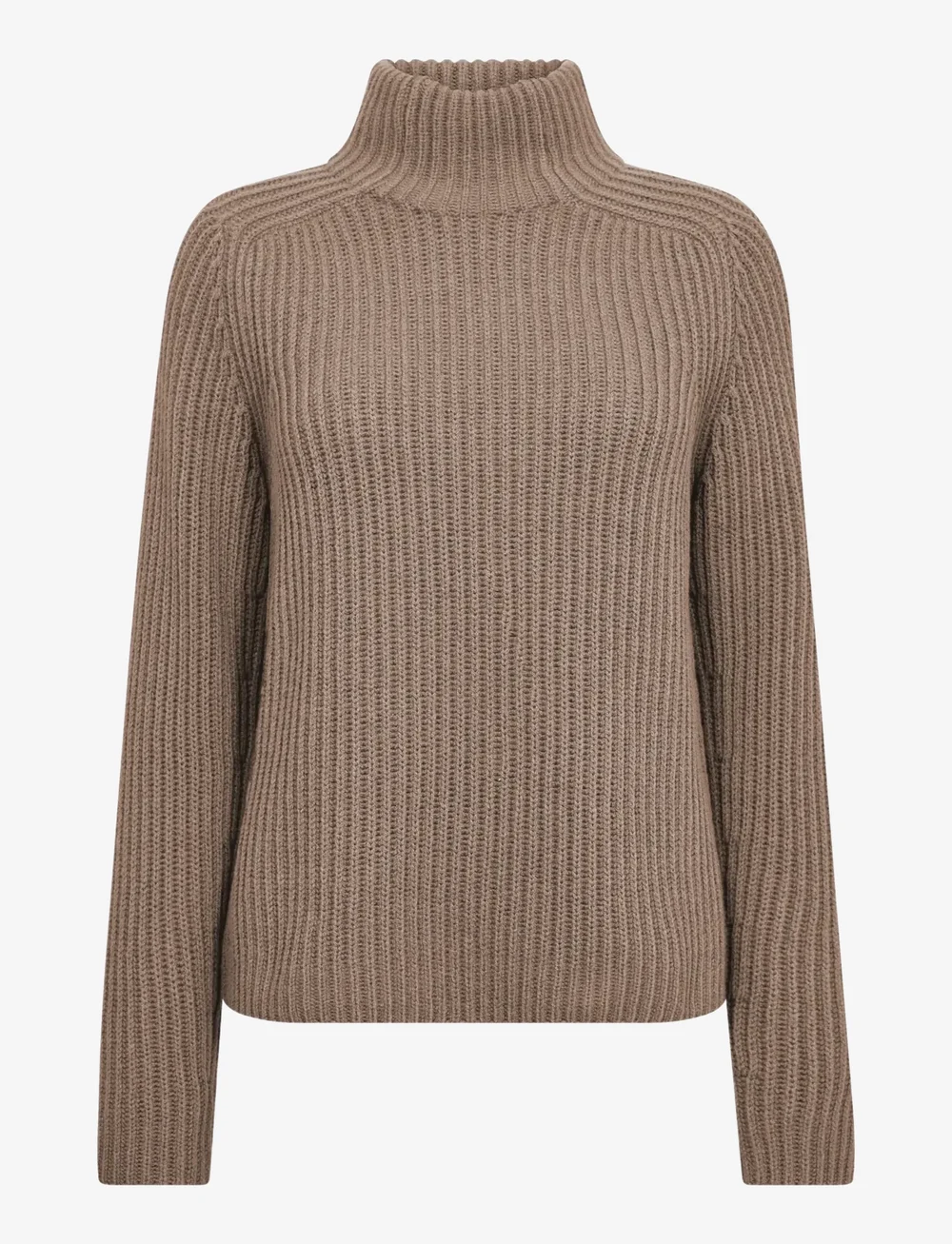 MOS MOSH - MMThyra Highneck Knit - polotröjor - falcon - 0