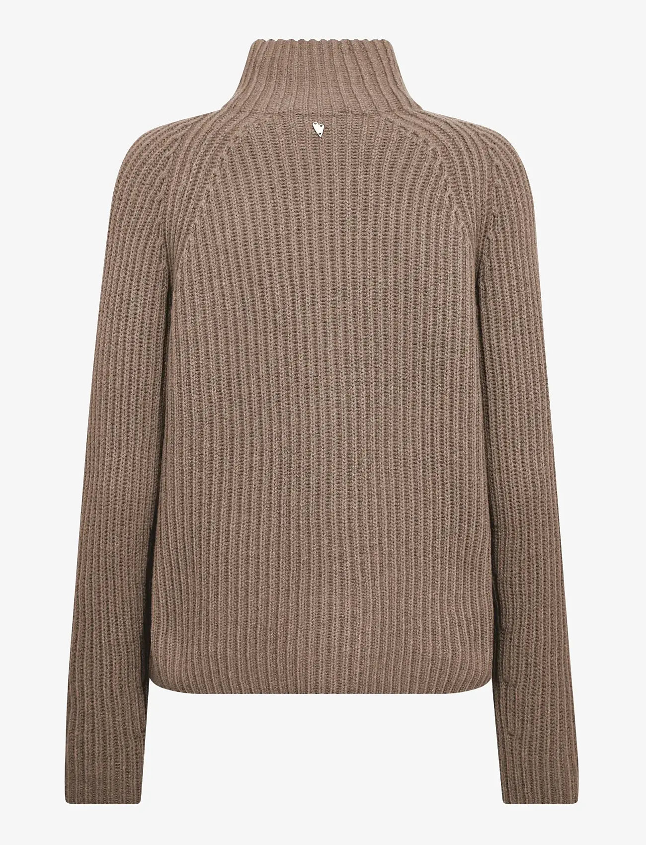 MOS MOSH - MMThyra Highneck Knit - polotröjor - falcon - 1