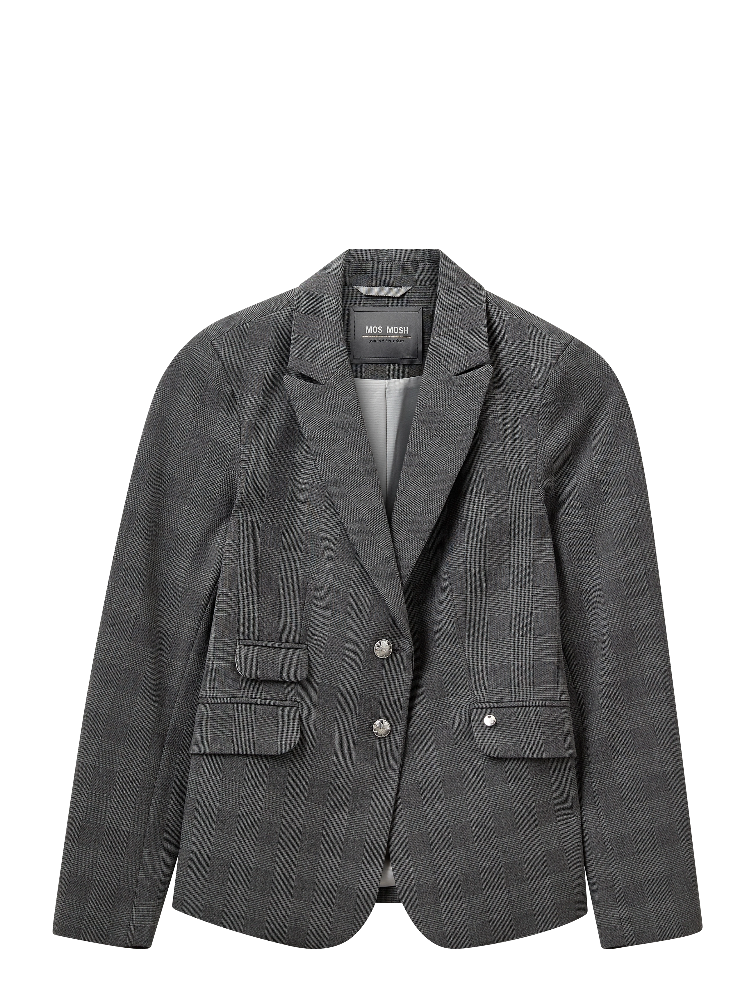 MOS MOSH Mmblake Kimi Blazer Grau - 42 - Damen