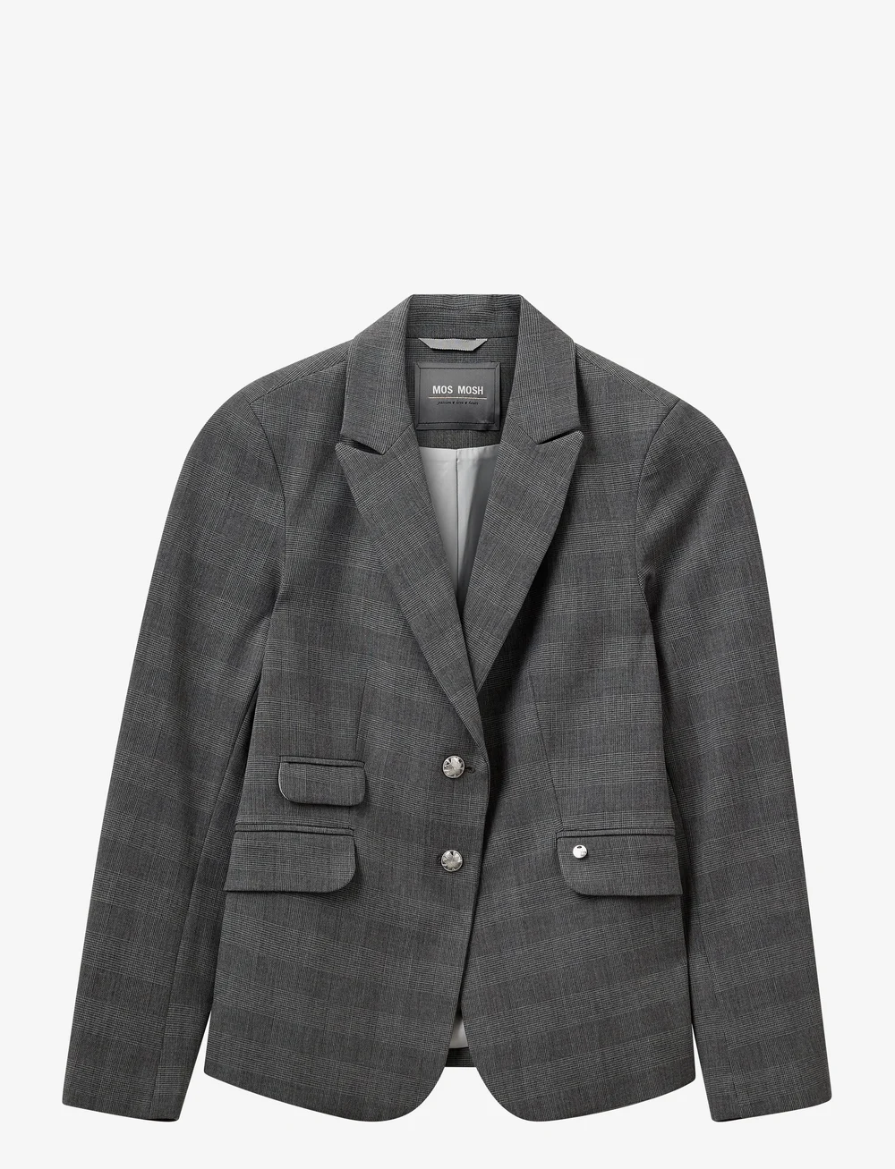MOS MOSH - MMBlake Kimi Blazer - einreihige blazer - sharkskin - 0