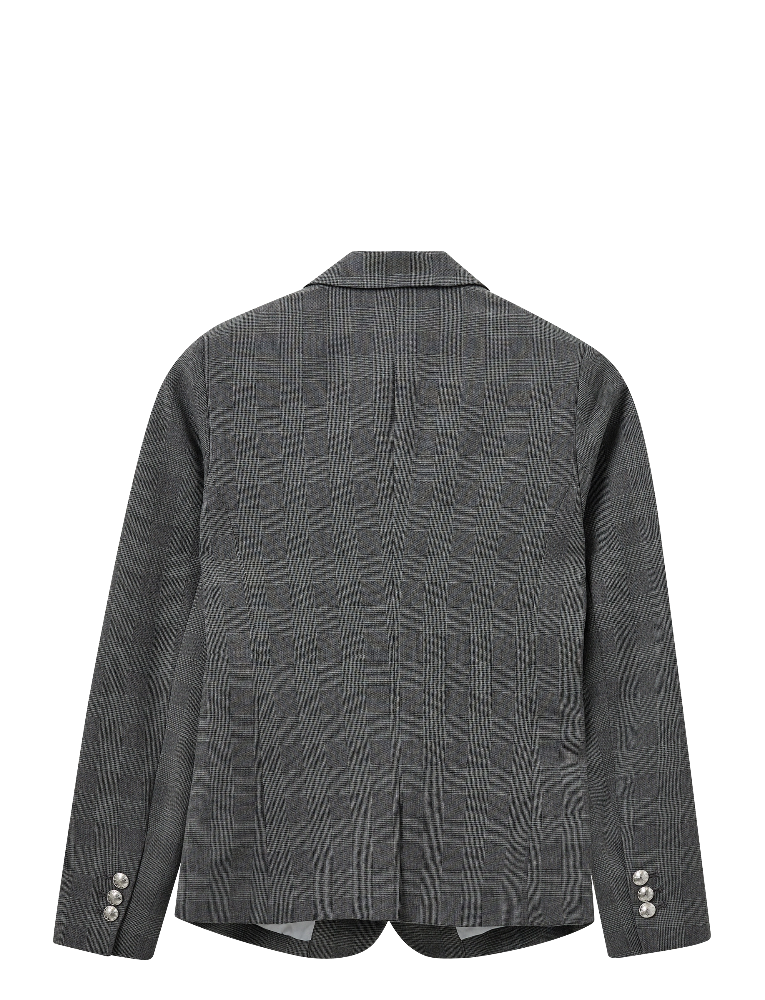 MOS MOSH - MMBlake Kimi Blazer - enkeltradede blazere - sharkskin - 1