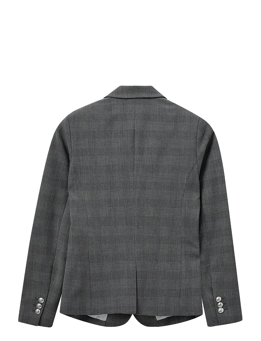 MOS MOSH - MMBlake Kimi Blazer - Ühes joones nööpidega bleiserid - sharkskin - 1