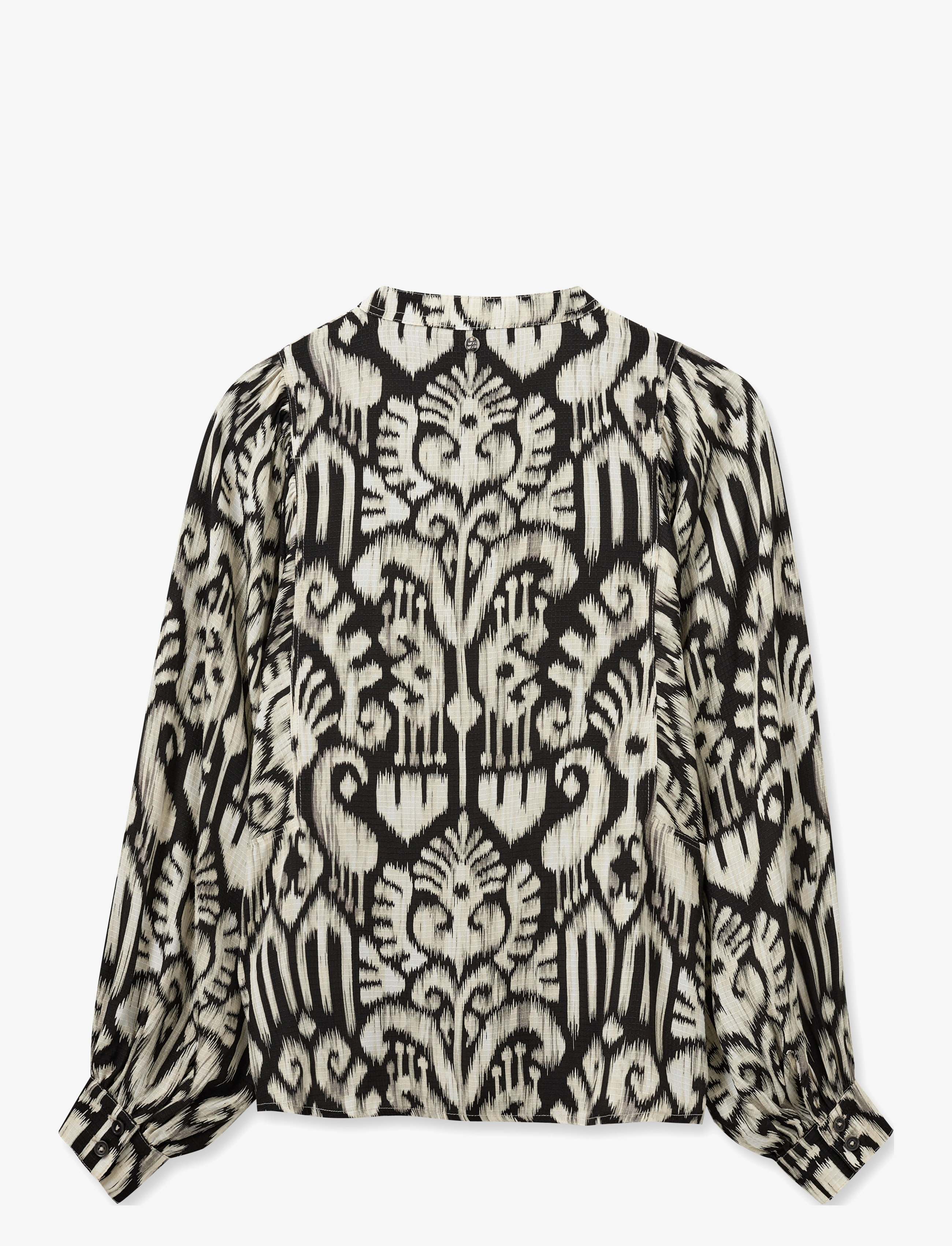 MOS MOSH - MMBirna Noelli Blouse - pitkähihaiset puserot - black - 1