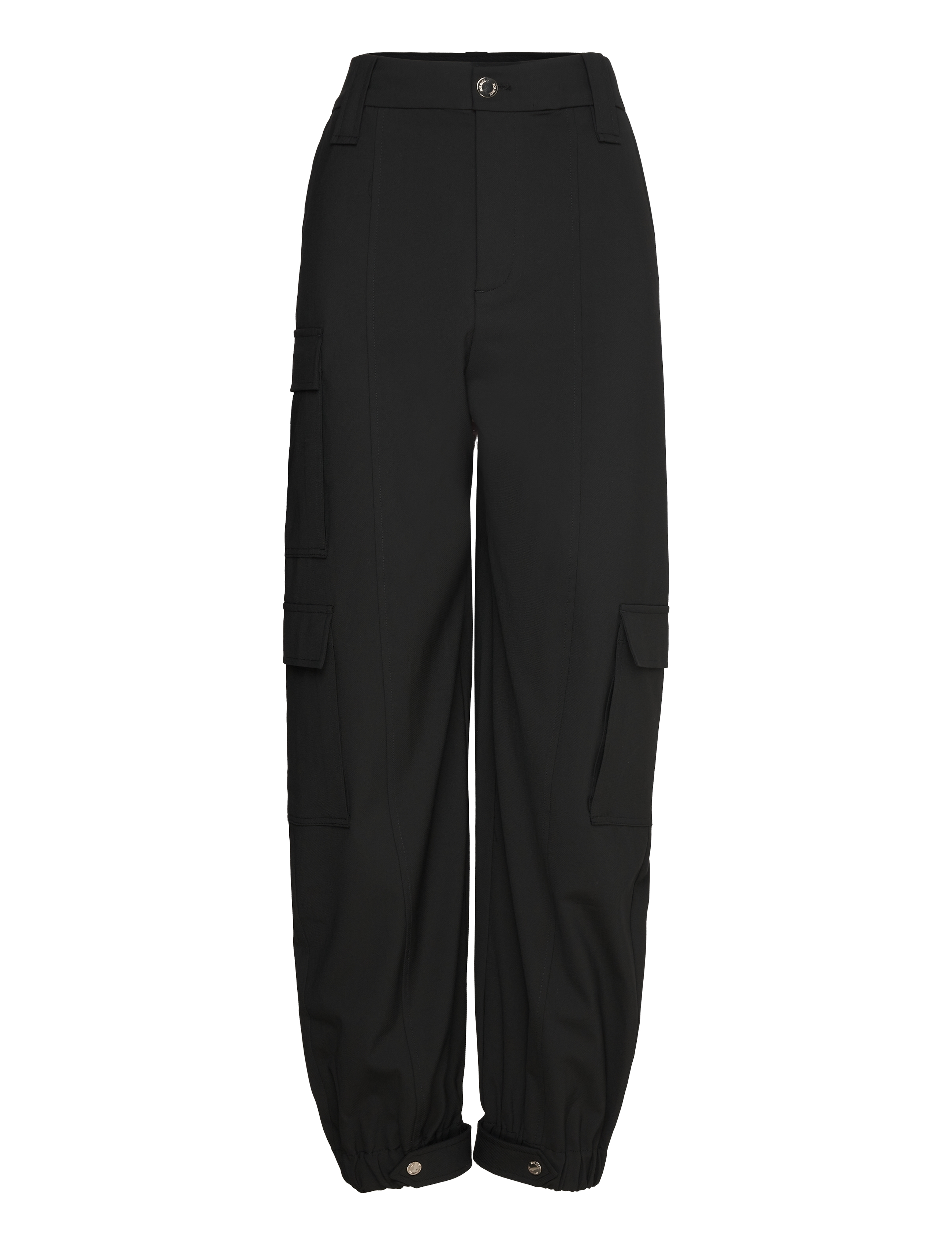 MOS MOSH MMFine Piet Pants - Cargobyxor - BLACK / black