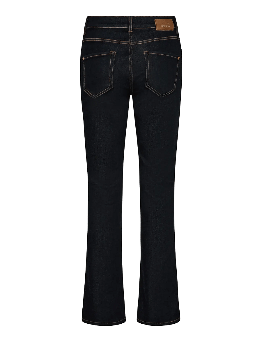 MOS MOSH - MMAshley Deluxe Jeans - bootcut-farkut - dark blue - 1