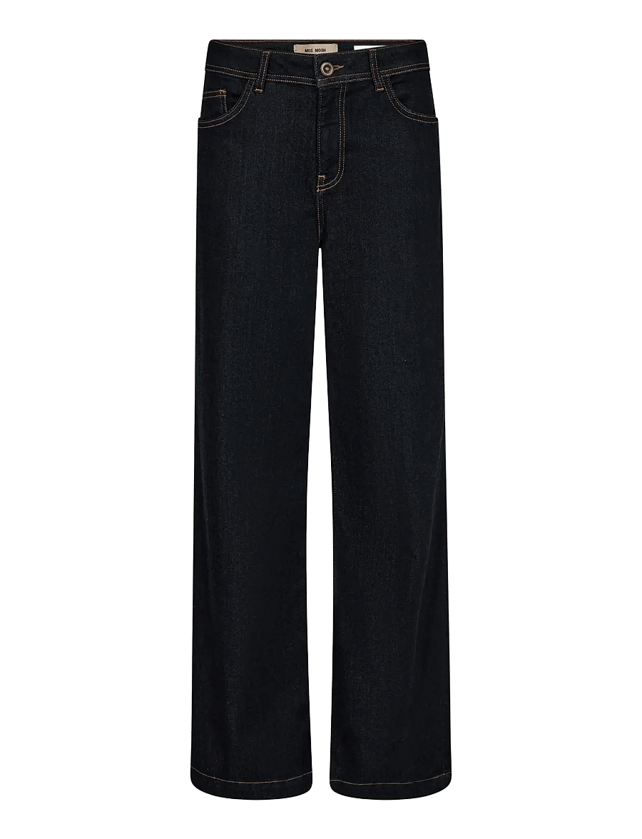 MOS MOSH - MMDara Deluxe Jeans - laia säärega teksad - dark blue - 0