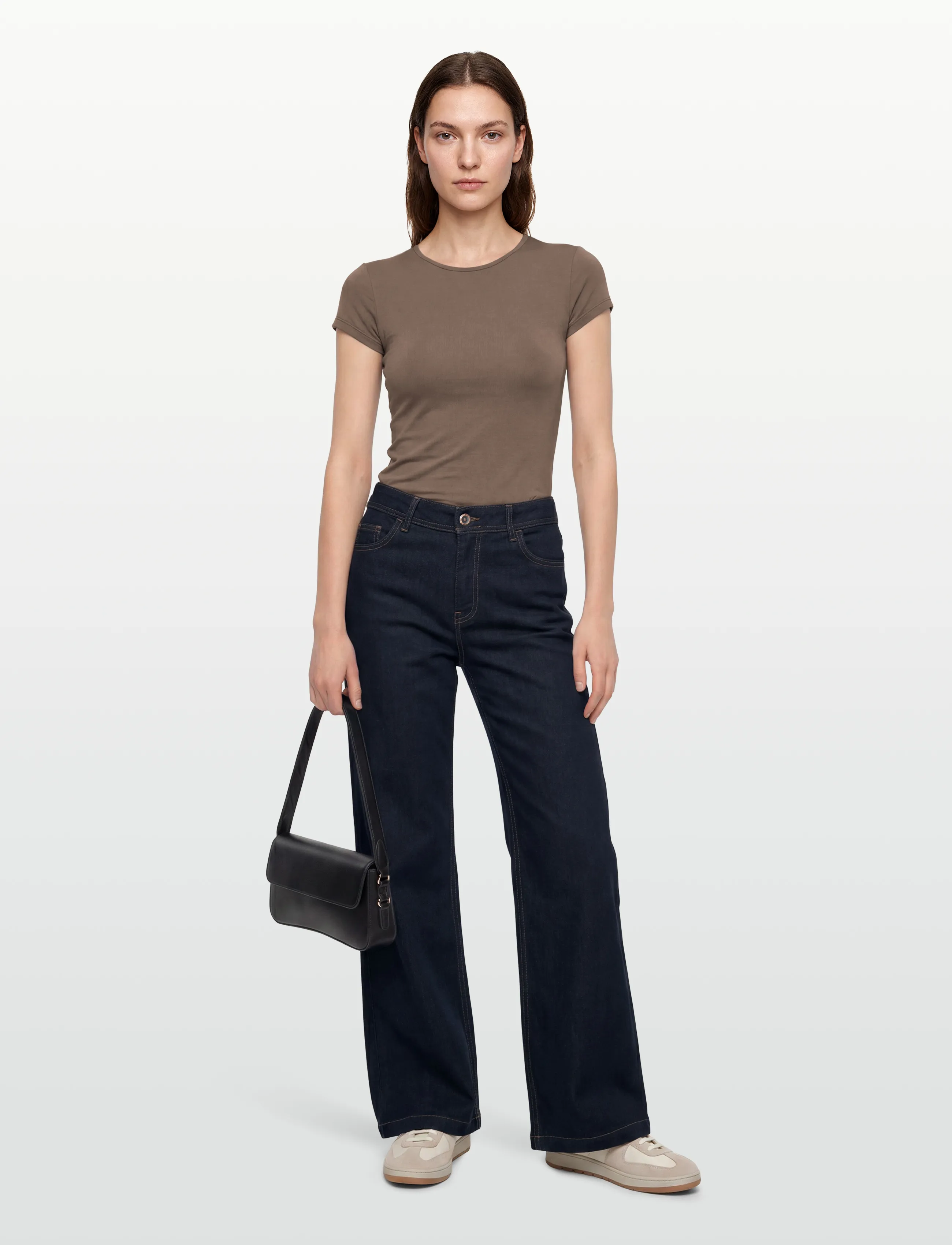 MOS MOSH Mmdara Deluxe Jeans, 29 x 32, Marineblau - Flares, Frauen