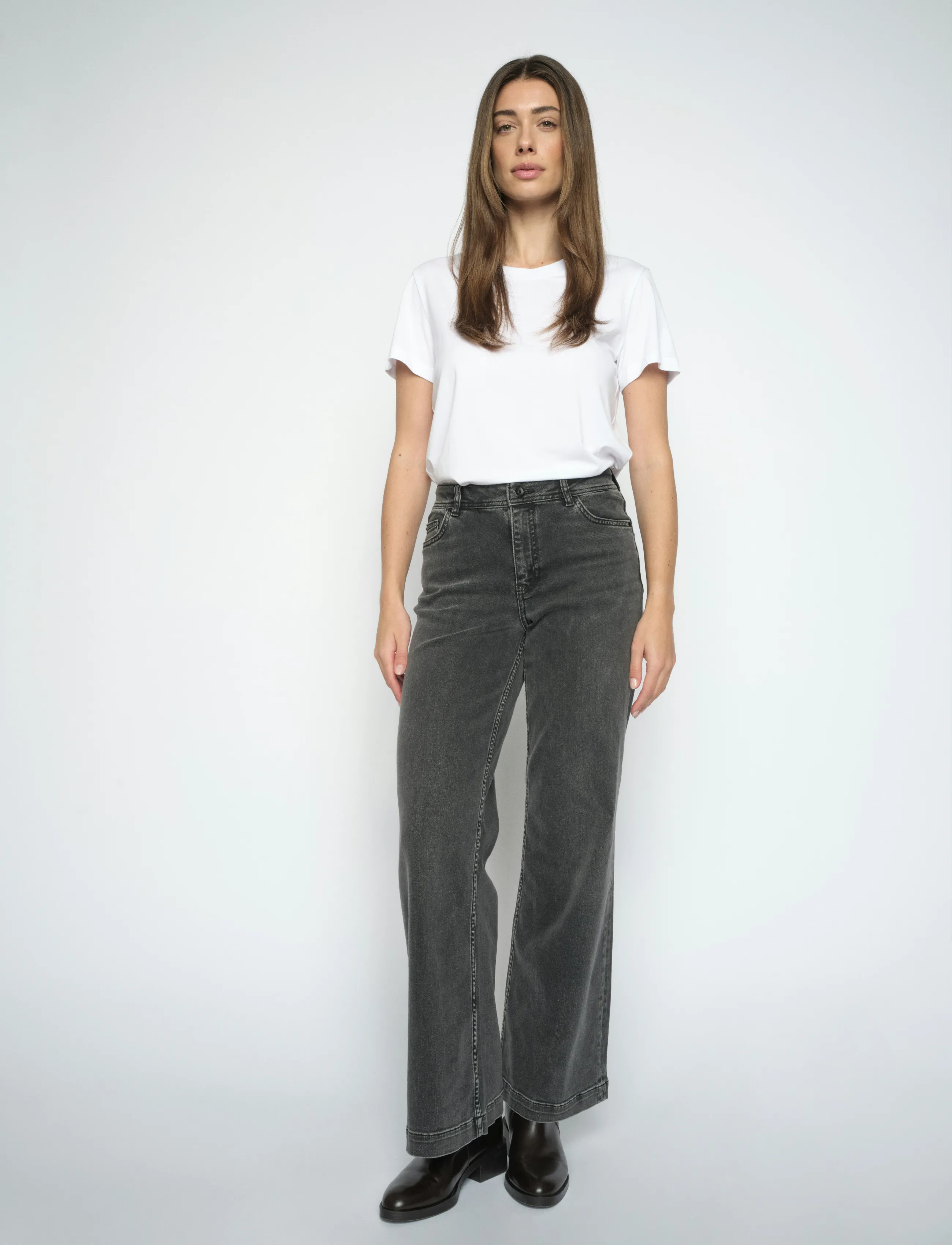 MOS MOSH MMDara Deluxe Jeans - Jeans - GREY / grey