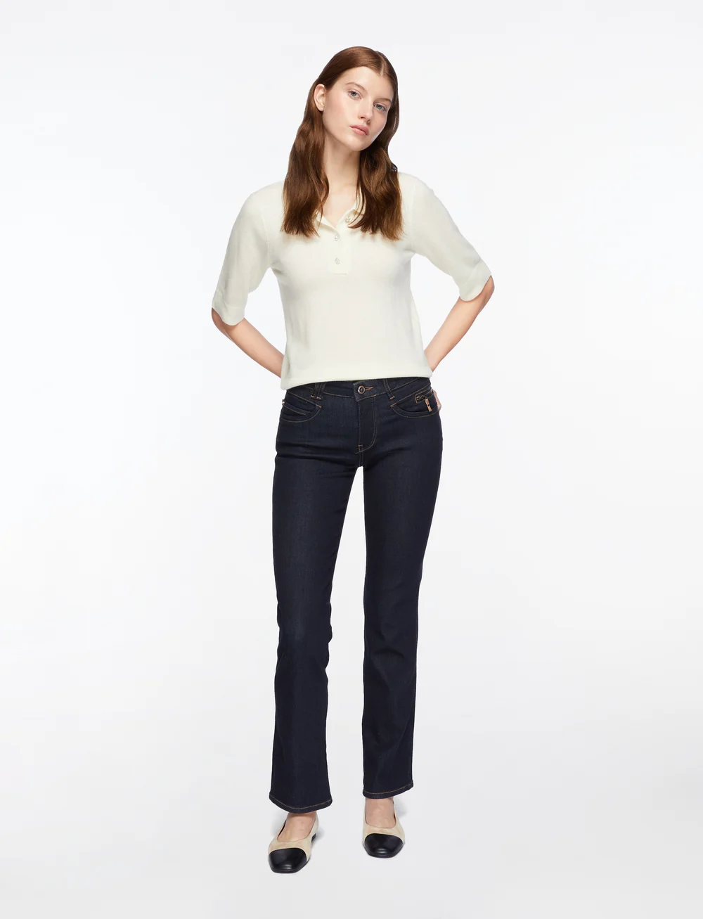 MOS MOSH - MMCarla Naomi Deluxe Jeans - sirge säärega teksad - dark blue - 2