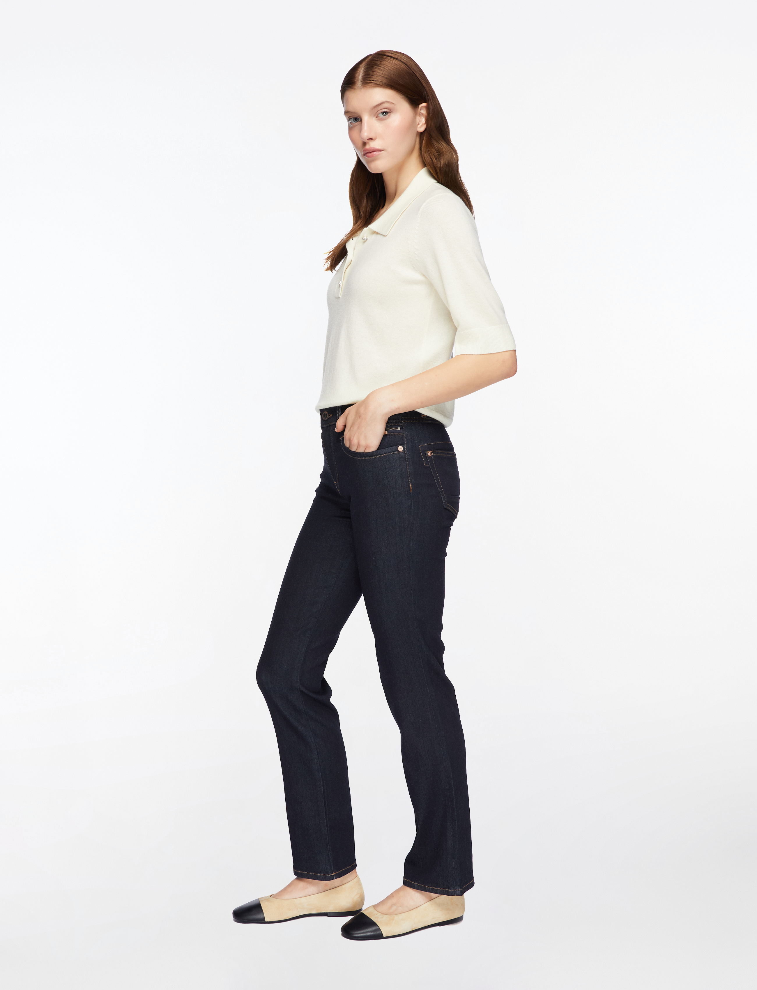 MOS MOSH - MMCarla Naomi Deluxe Jeans - straight jeans - dark blue - 3