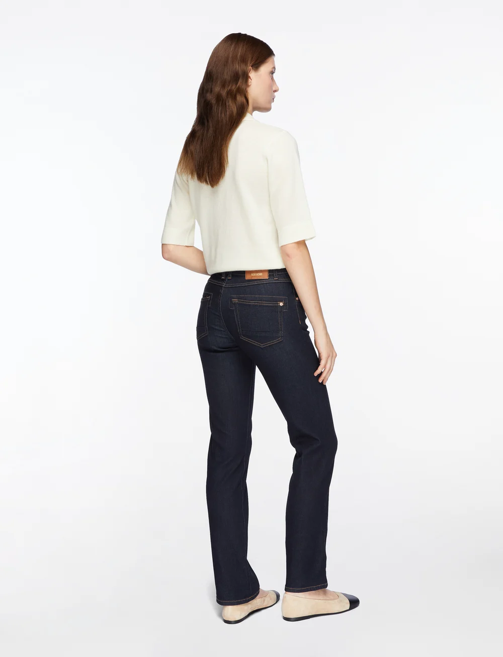 MOS MOSH - MMCarla Naomi Deluxe Jeans - sirge säärega teksad - dark blue - 4