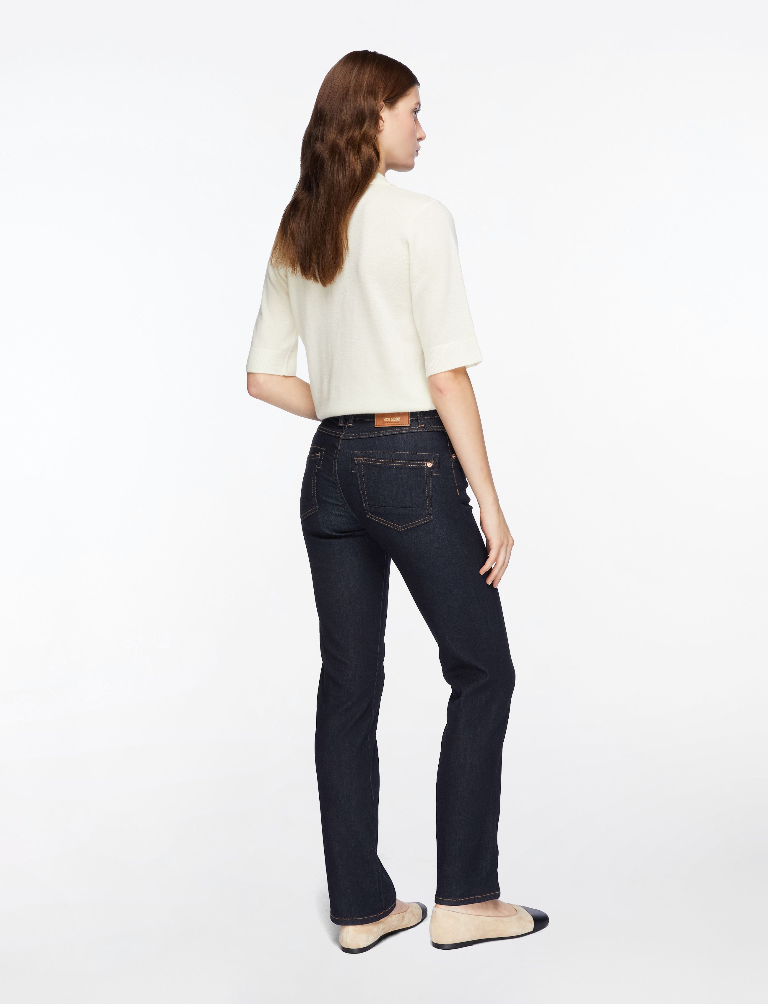 MOS MOSH - MMCarla Naomi Deluxe Jeans - straight jeans - dark blue - 4