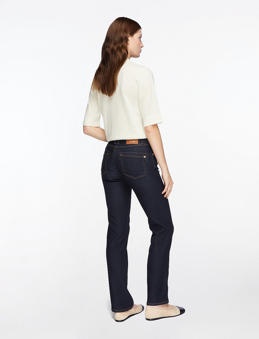 MOS MOSH - MMCarla Naomi Deluxe Jeans - straight jeans - dark blue - 4
