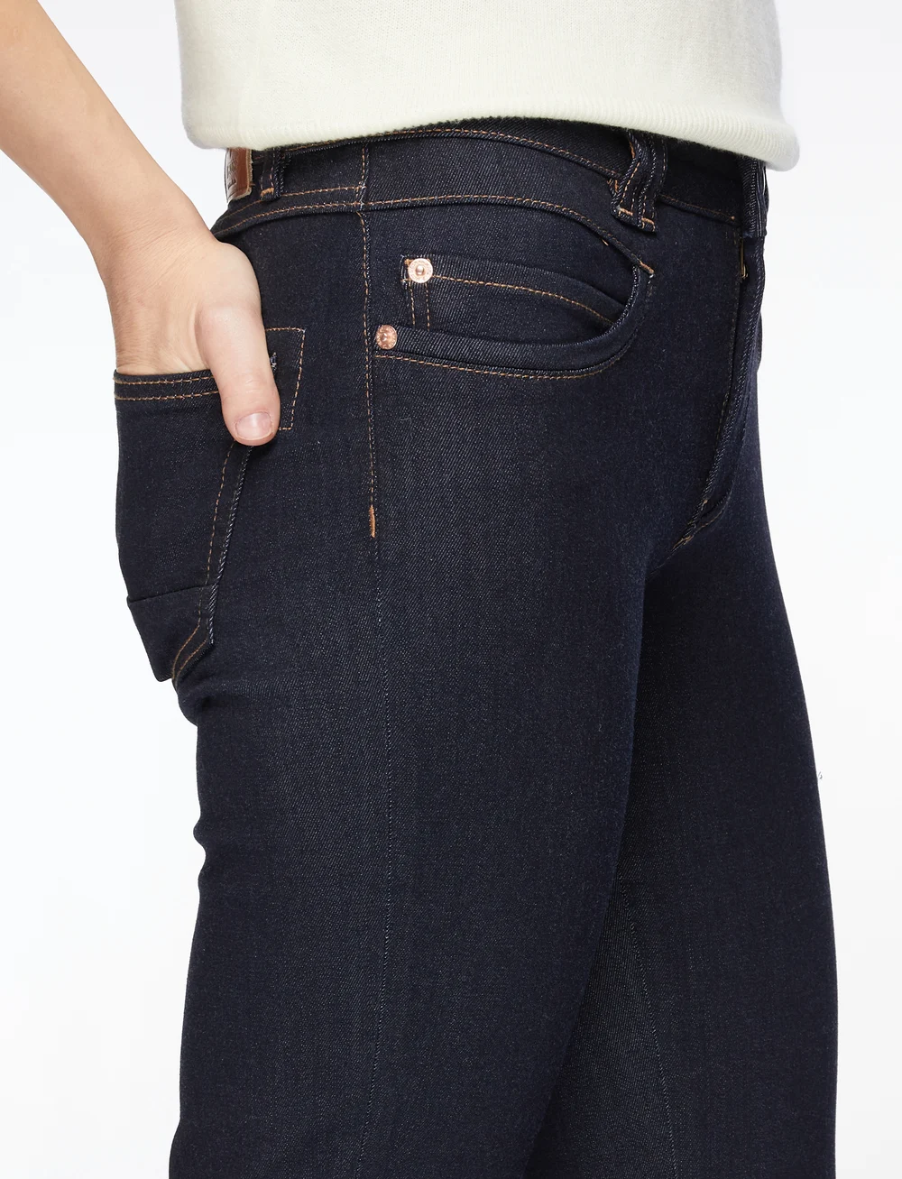 MOS MOSH - MMCarla Naomi Deluxe Jeans - sirge säärega teksad - dark blue - 5