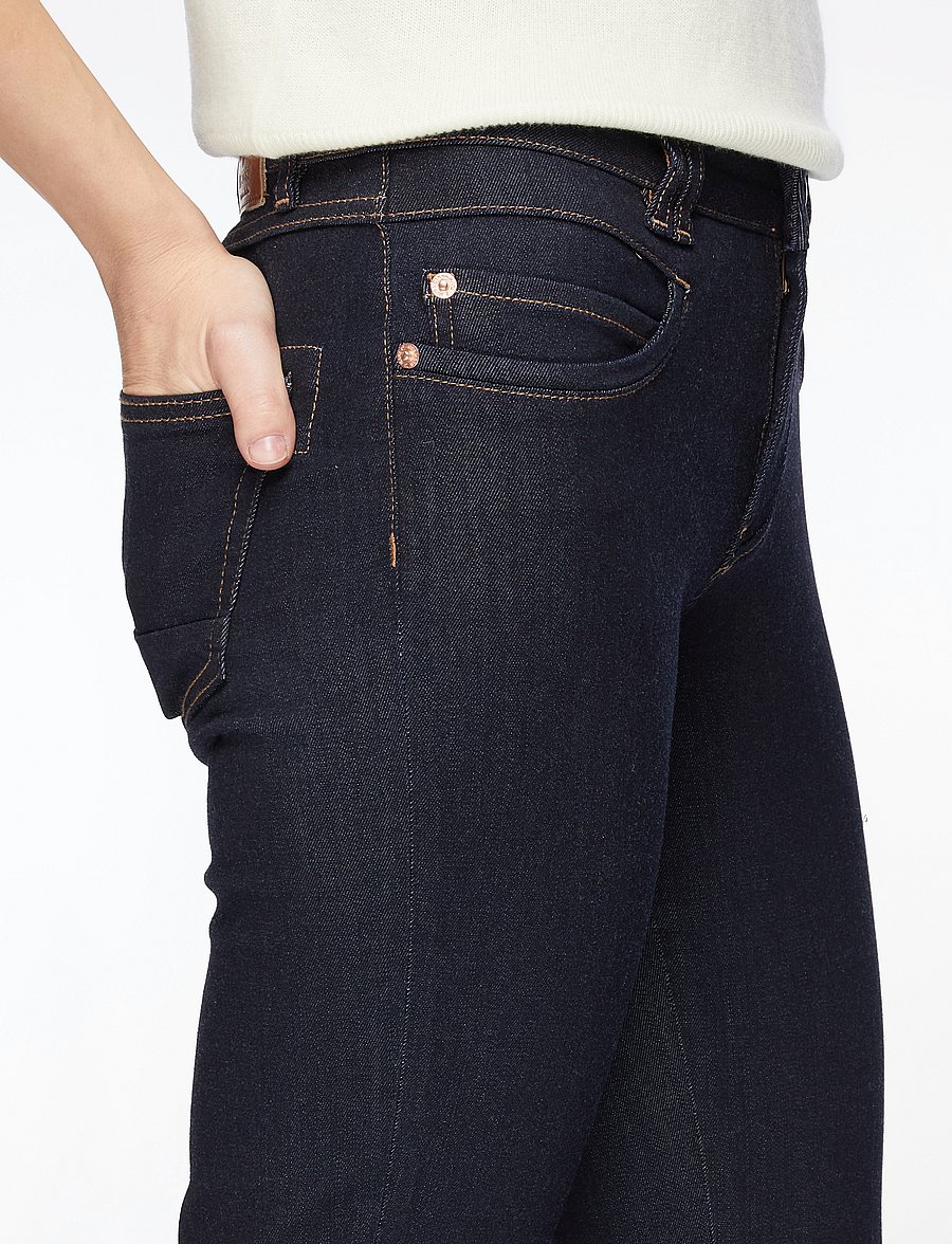MOS MOSH - MMCarla Naomi Deluxe Jeans - sirge säärega teksad - dark blue - 5