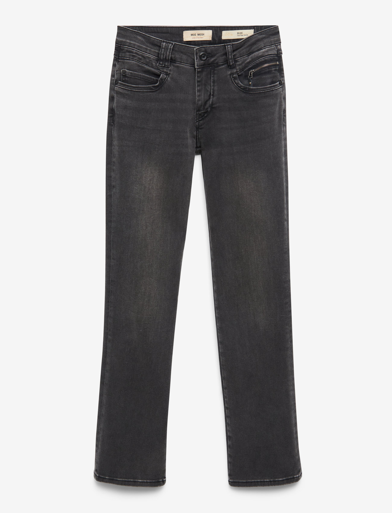 MOS MOSH - MMCarla Naomi Deluxe Jeans - straight jeans - grey - 1