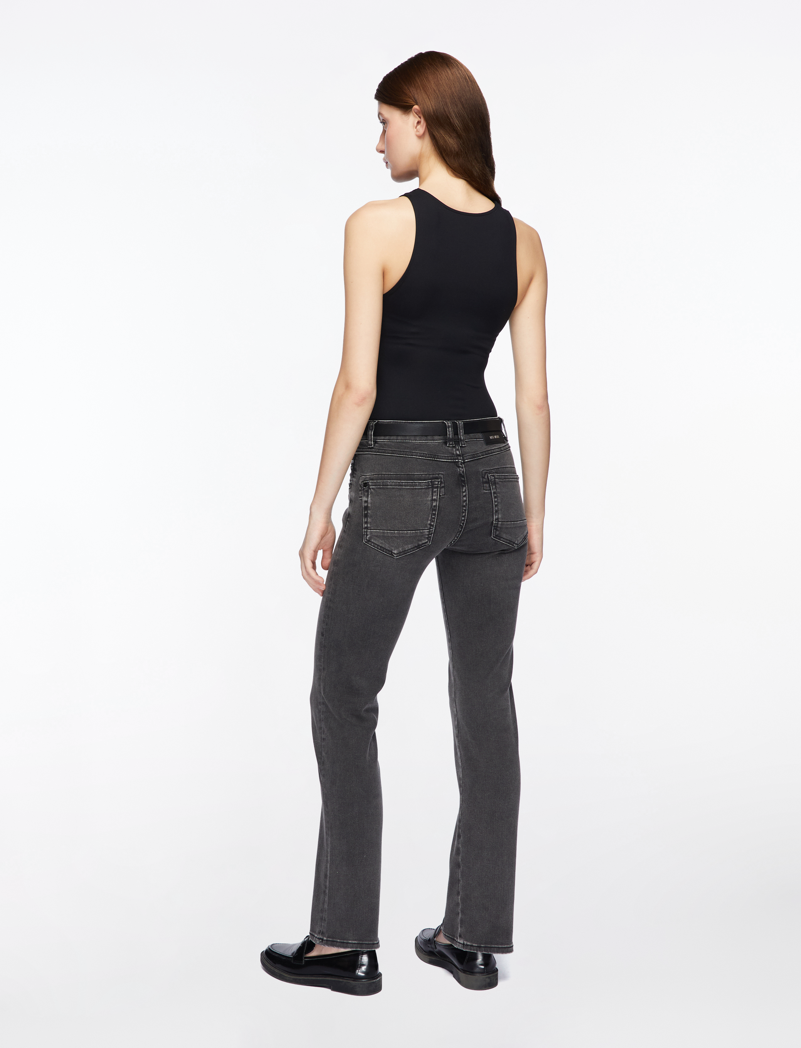 MOS MOSH - MMCarla Naomi Deluxe Jeans - raka jeans - grey - 4