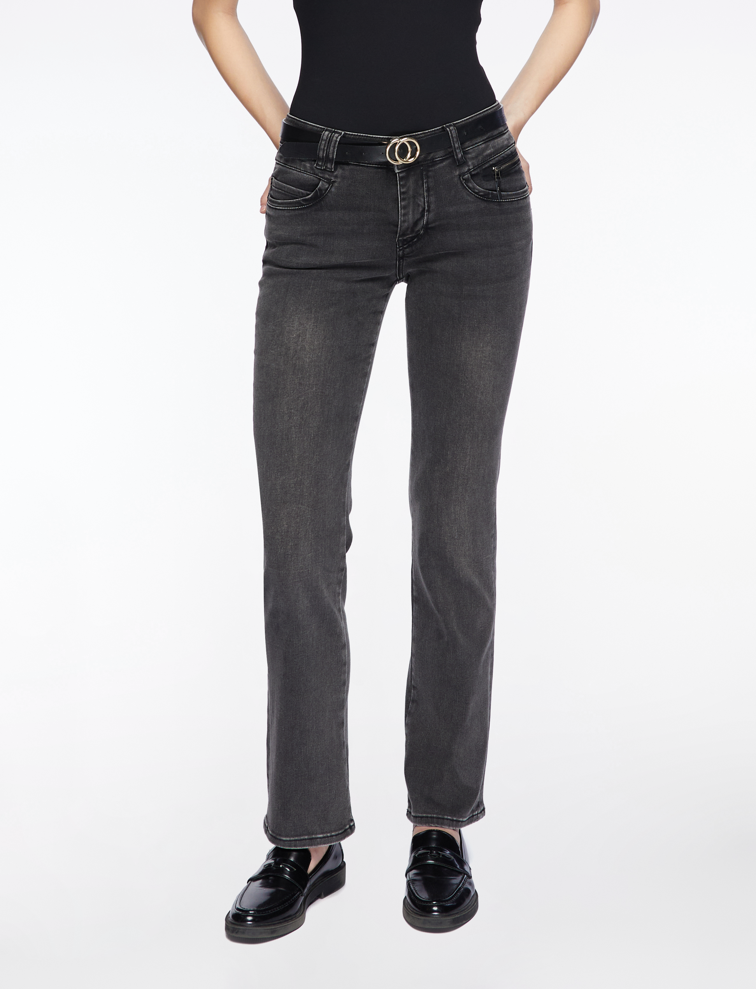 MOS MOSH MMCarla Naomi Deluxe Jeans - Jeans - GREY / grey
