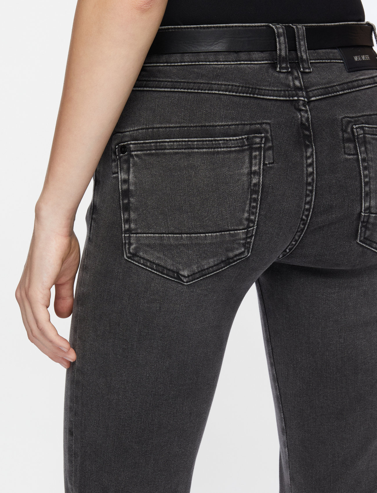 MOS MOSH - MMCarla Naomi Deluxe Jeans - straight jeans - grey - 5