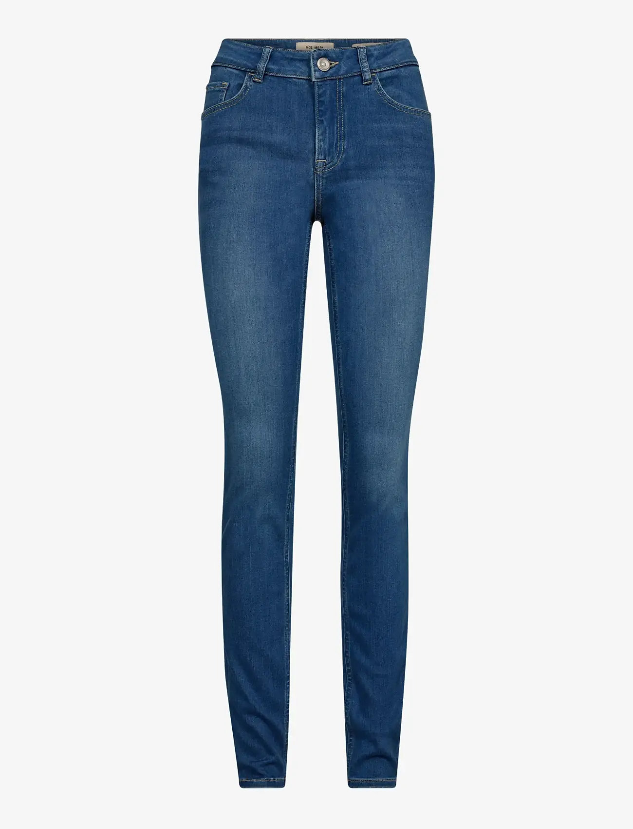 MOS MOSH - MMVice Deluxe Jeans - slim jeans - mid blue - 0