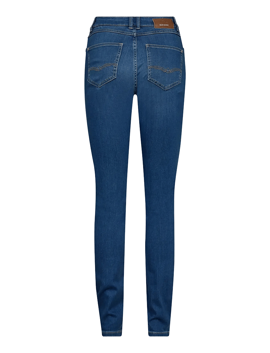 MOS MOSH - MMVice Deluxe Jeans - slim jeans - mid blue - 2