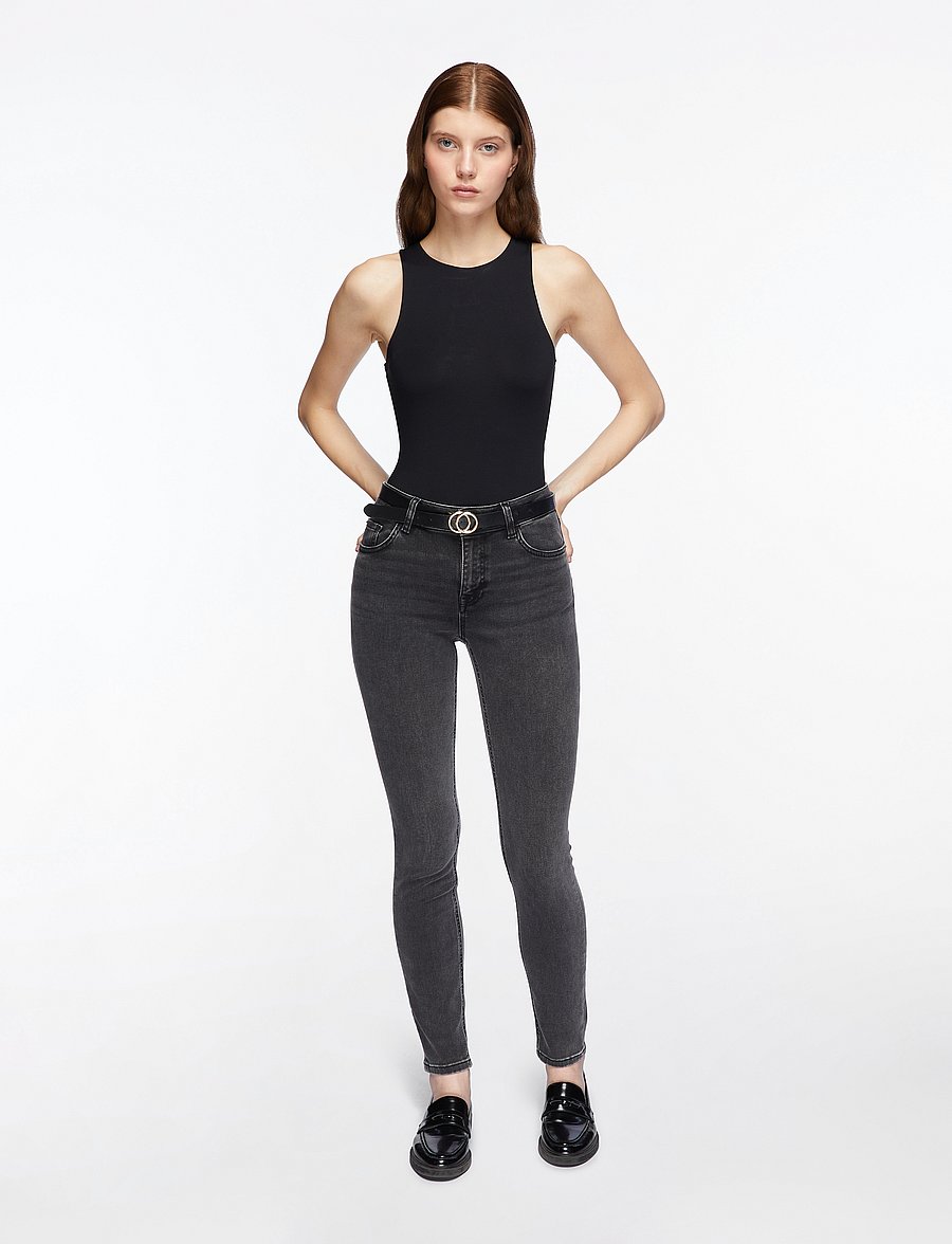 MOS MOSH - MMVice Deluxe Jeans - slim jeans - grey - 2