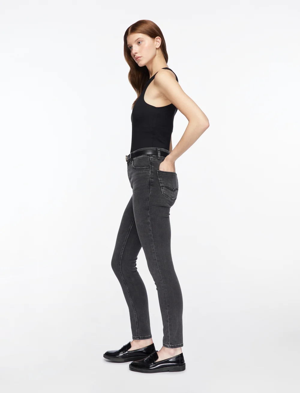 MOS MOSH - MMVice Deluxe Jeans - slim jeans - grey - 3