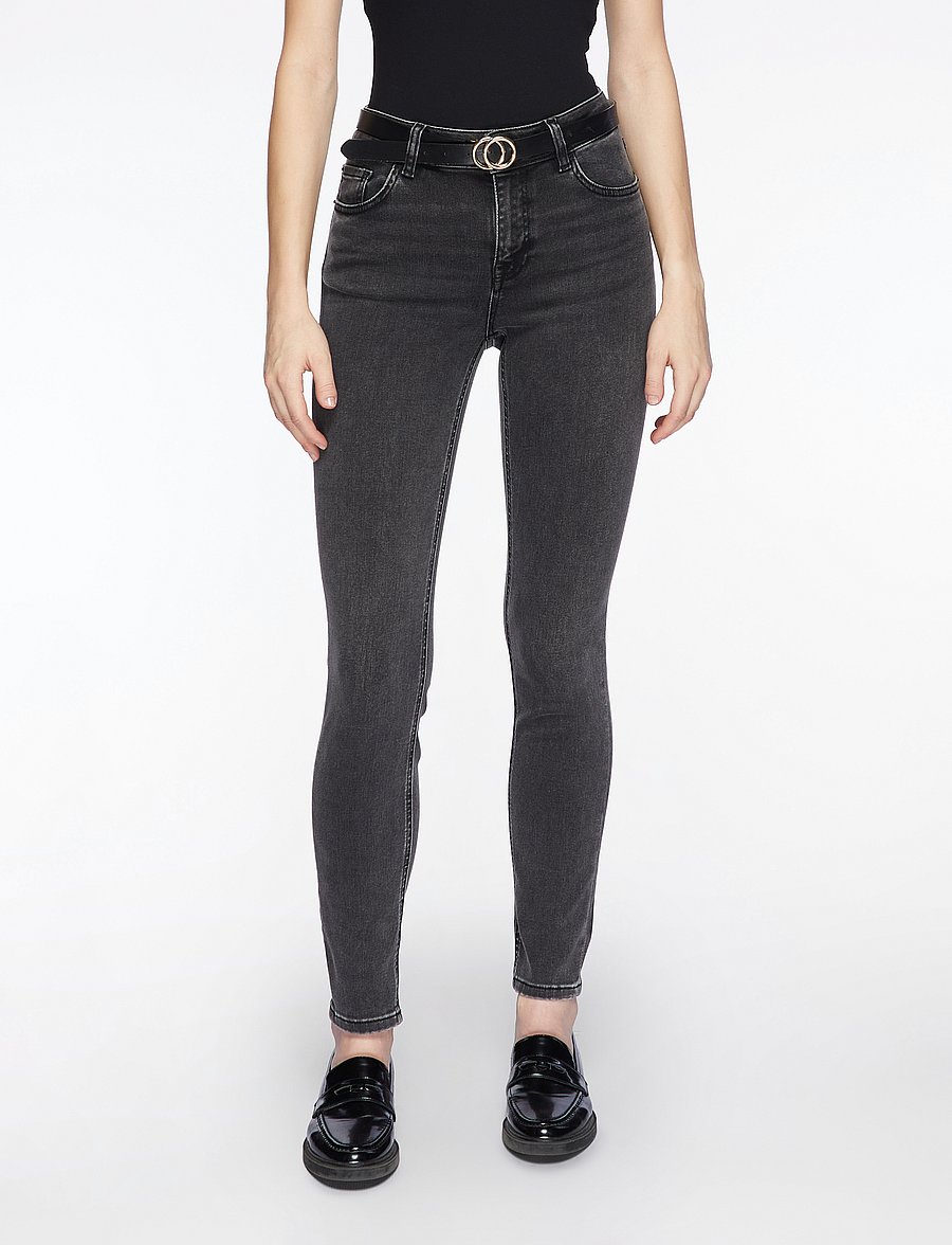 MOS MOSH - MMVice Deluxe Jeans - slim jeans - grey - 0