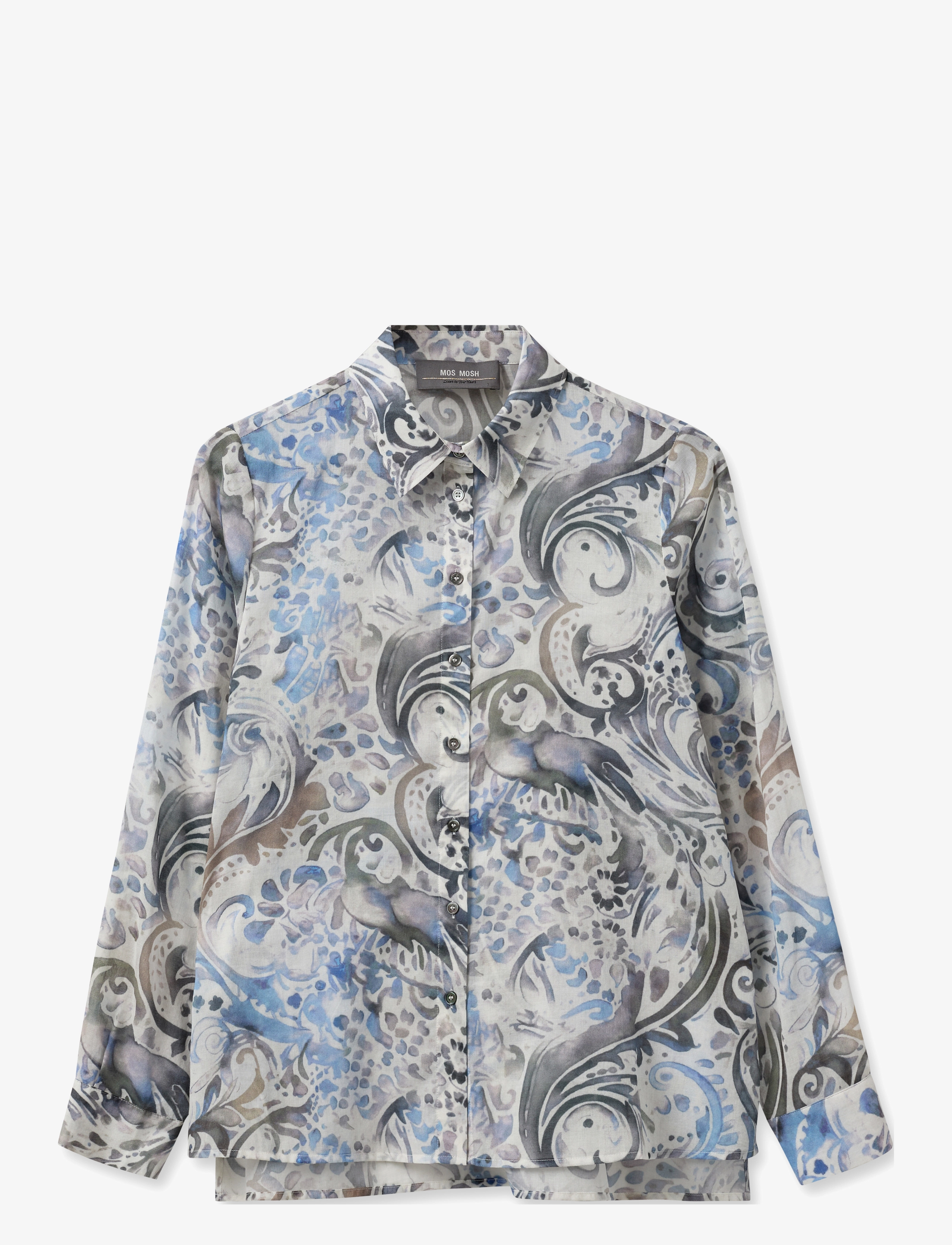MOS MOSH MMEike Agua Voile Shirt - Kläder - SET SAIL / multi