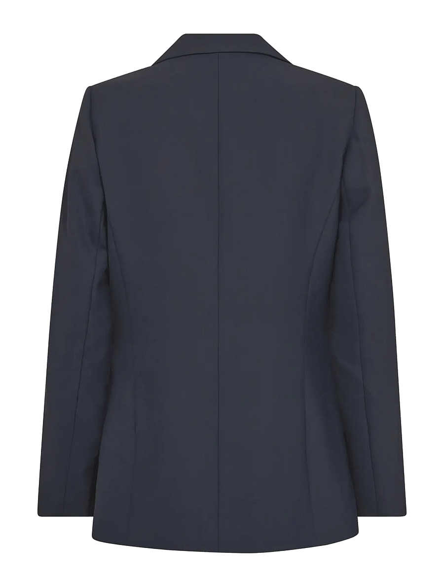 MOS MOSH - MMLeonora Miley Blazer - enkeltradede blazere - salute navy - 2