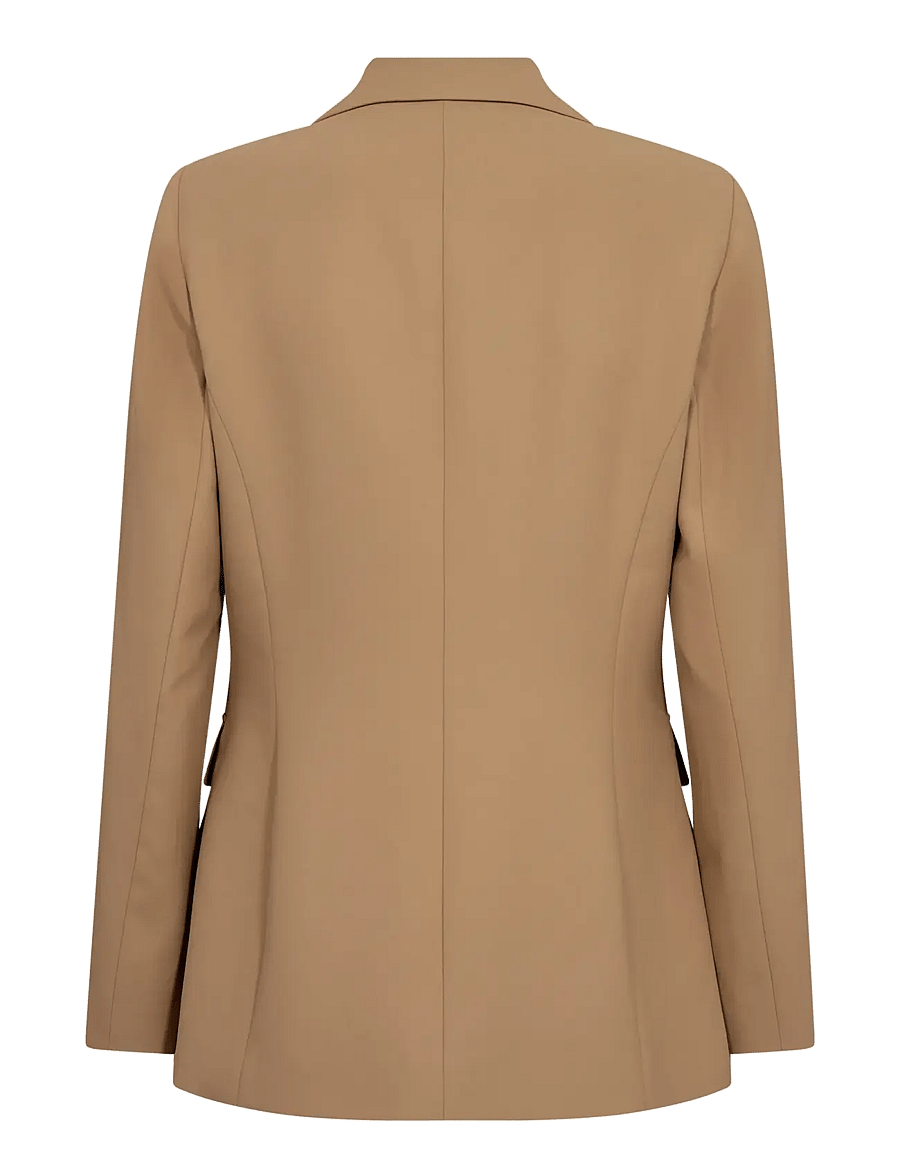 MOS MOSH - MMLeonora Miley Blazer - enkelknäppta kavajer - tannin - 2