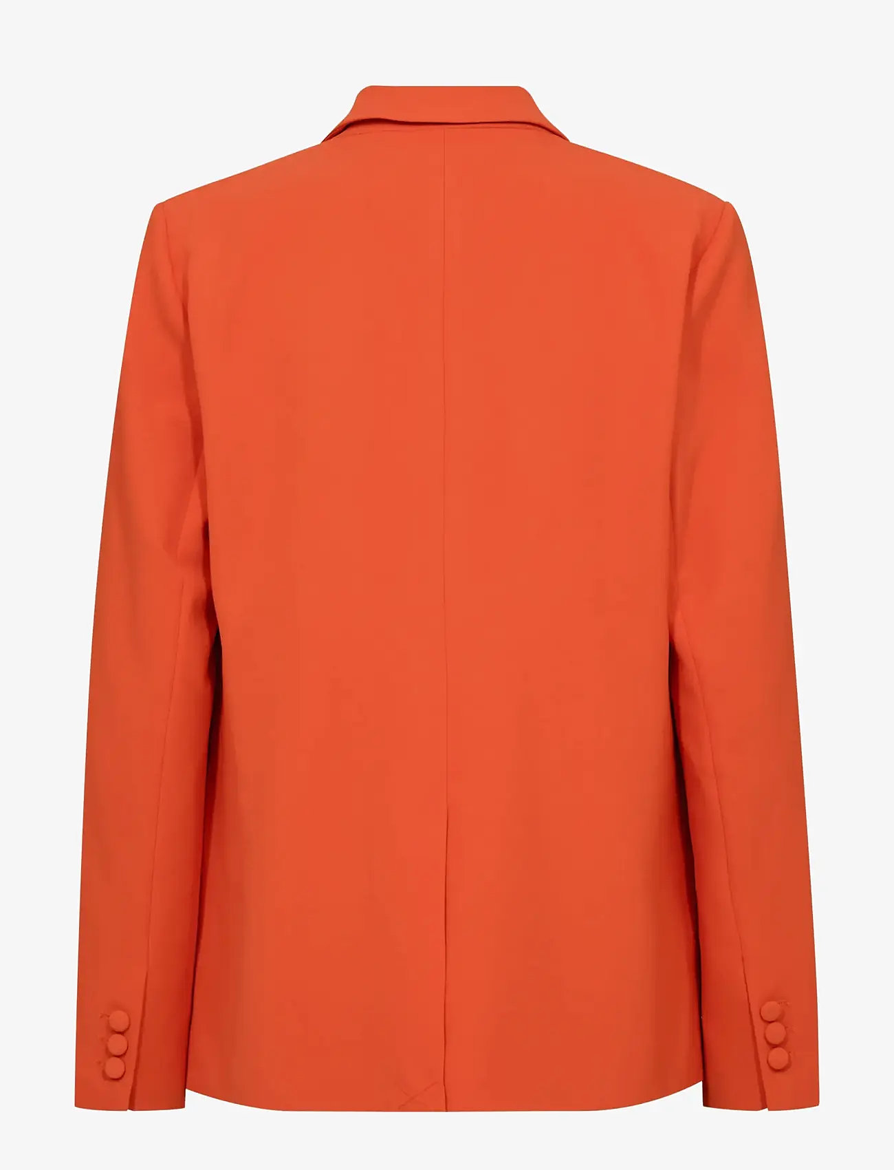 MOS MOSH - MMPhoebe Miley Blazer - enkelknäppta kavajer - spicy orange - 2
