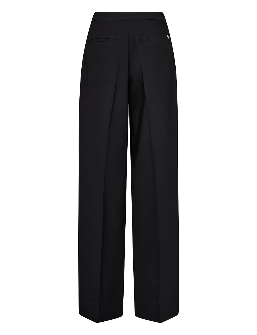 MOS MOSH - MMLeya Miley Pant - kostymbyxor - black - 2