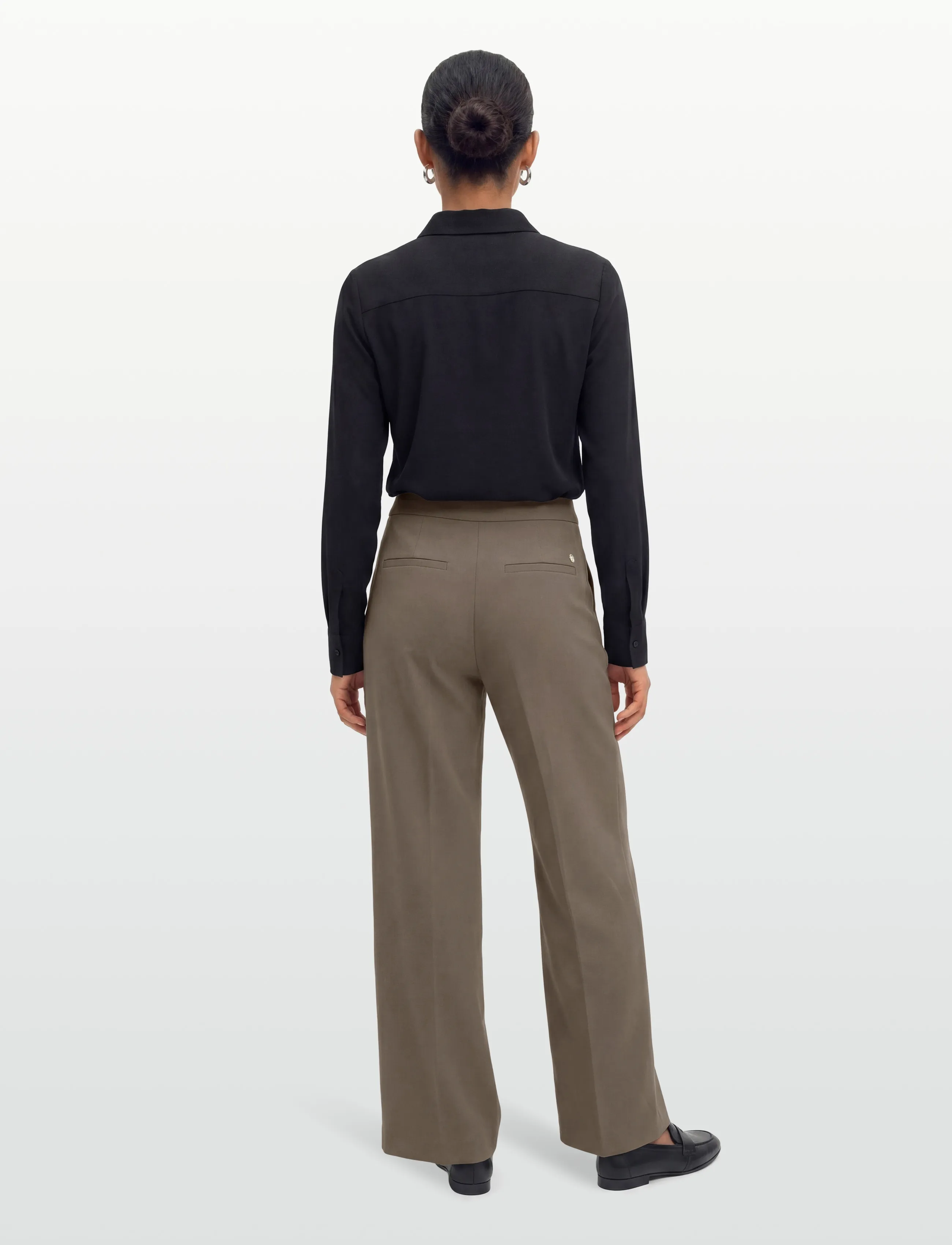 MOS MOSH - MMLeya Miley Pant - festkläder till outletpriser - falcon - 4