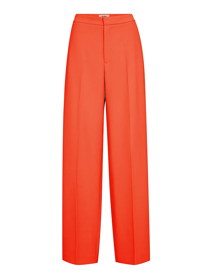 MOS MOSH - MMLeya Miley Pant - kostymbyxor - spicy orange - 1
