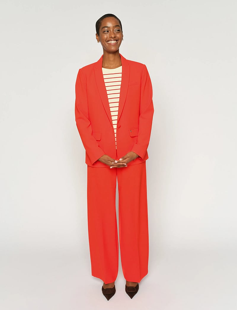 MOS MOSH - MMLeya Miley Pant - habitbukser - spicy orange - 3