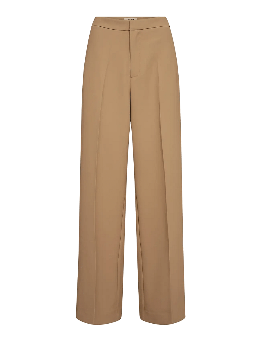 MOS MOSH - MMLeya Miley Pant - anzugshosen - tannin - 1