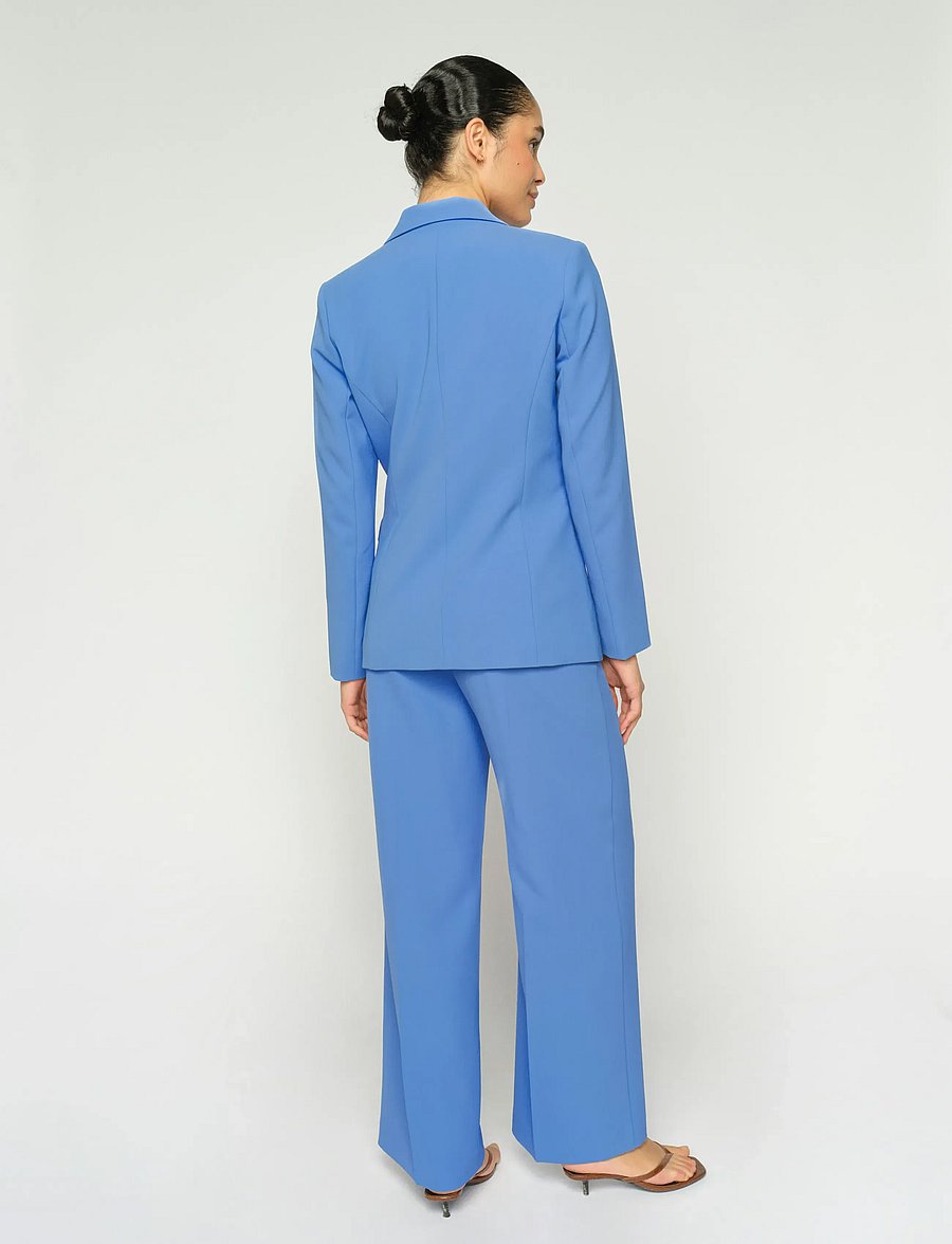MOS MOSH - MMLeya Miley Pant - anzugshosen - ultramarine - 3