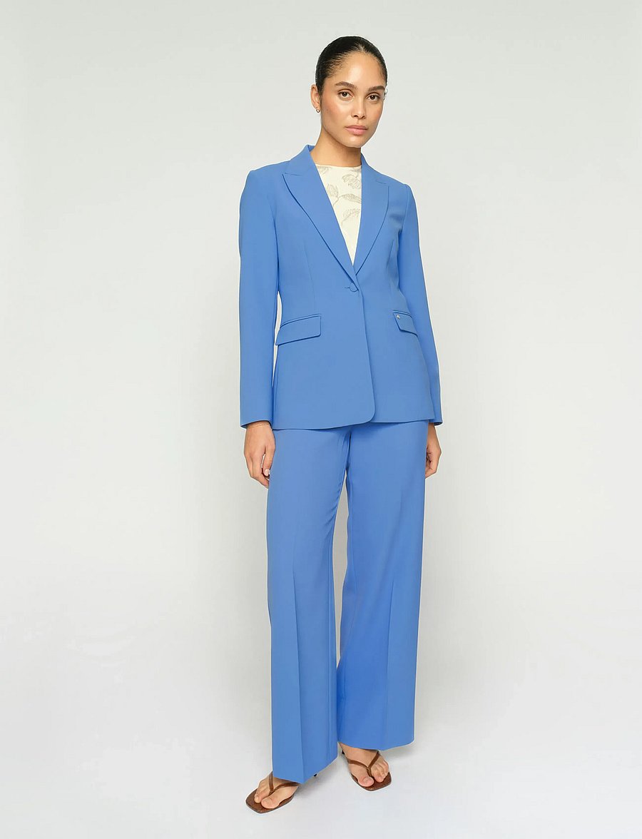 MOS MOSH - MMLeya Miley Pant - anzugshosen - ultramarine - 4