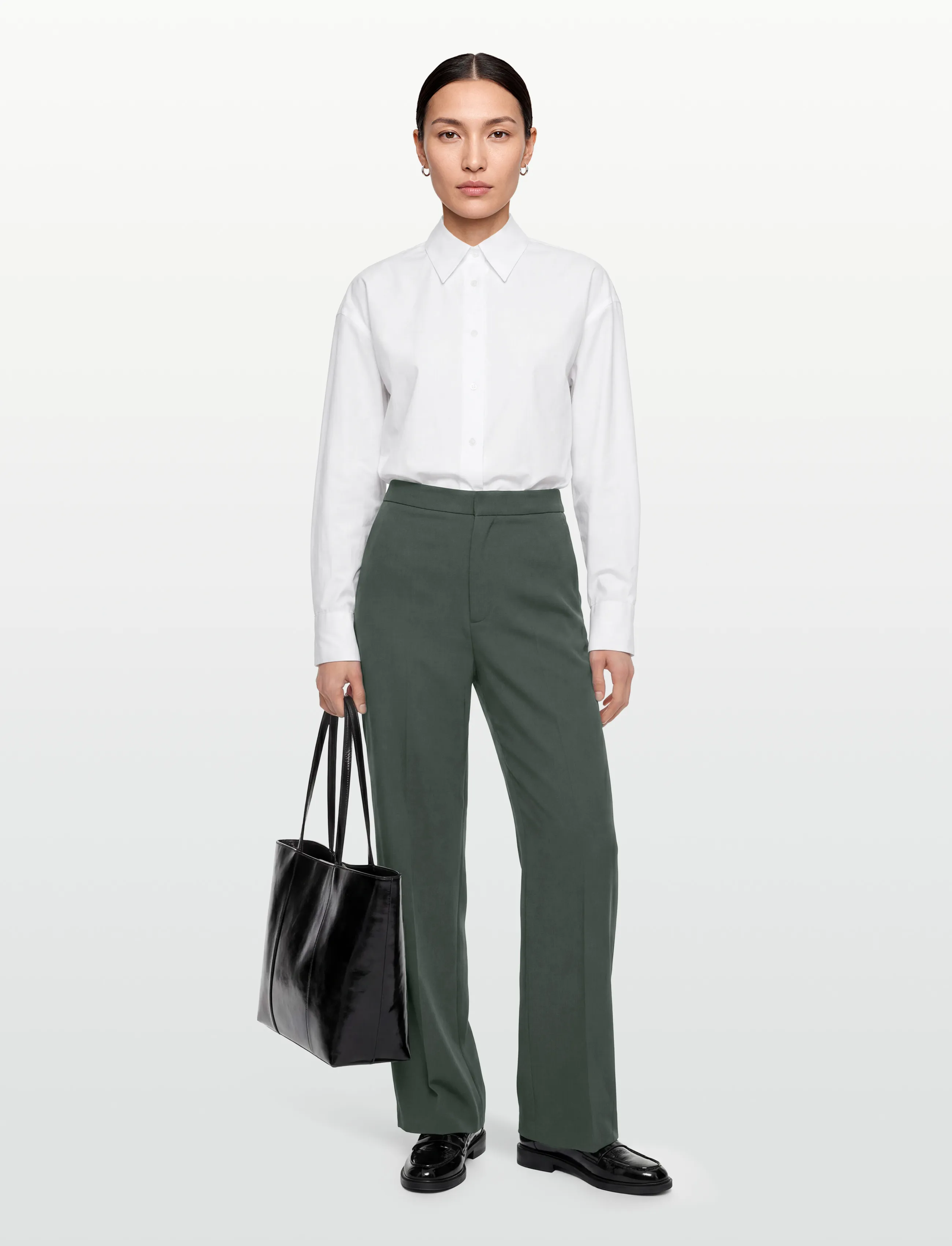 MOS MOSH MMLeya Miley Pant - Byxor - URBAN CHIC / khaki/green