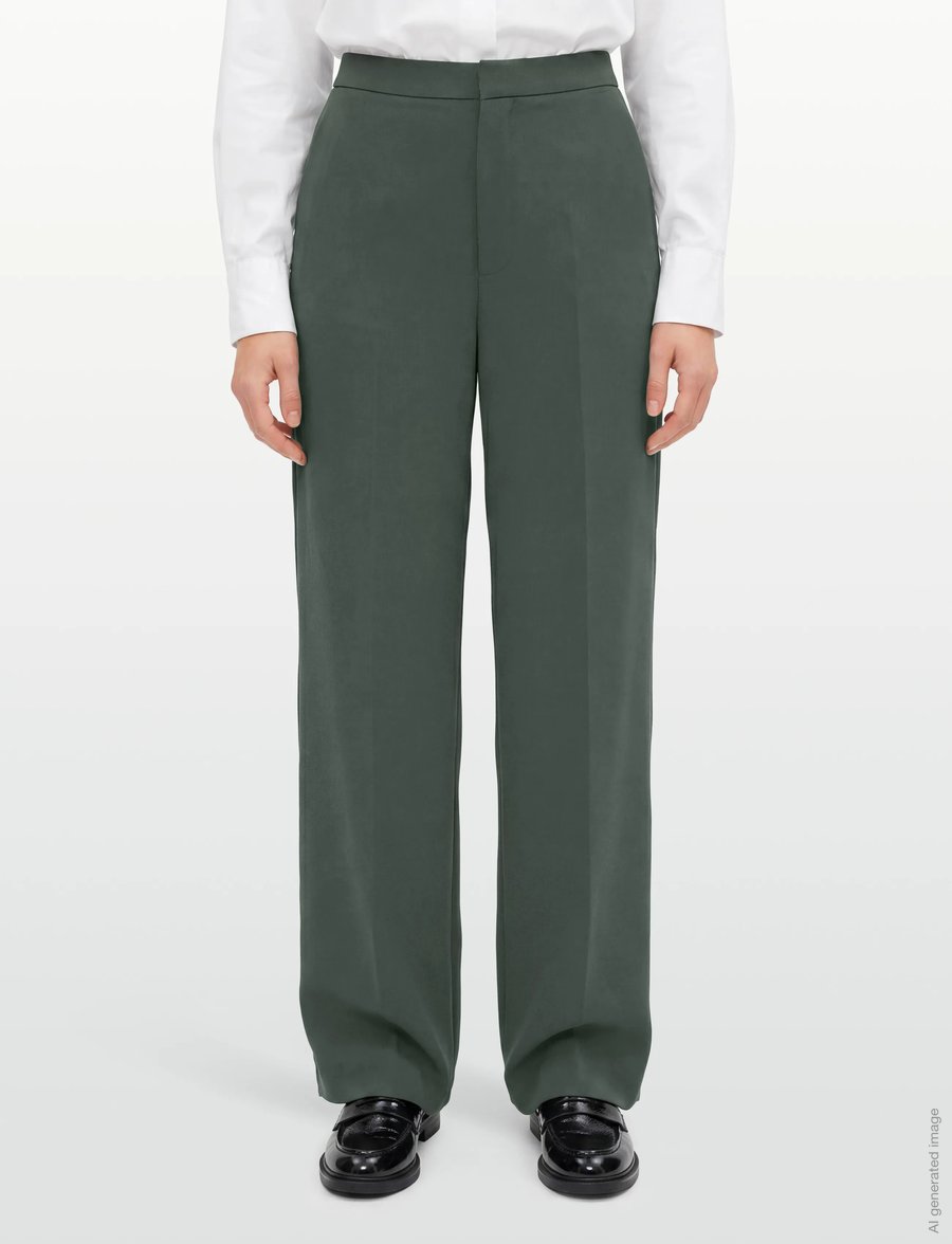 MOS MOSH - MMLeya Miley Pant - kostymbyxor - urban chic - 3
