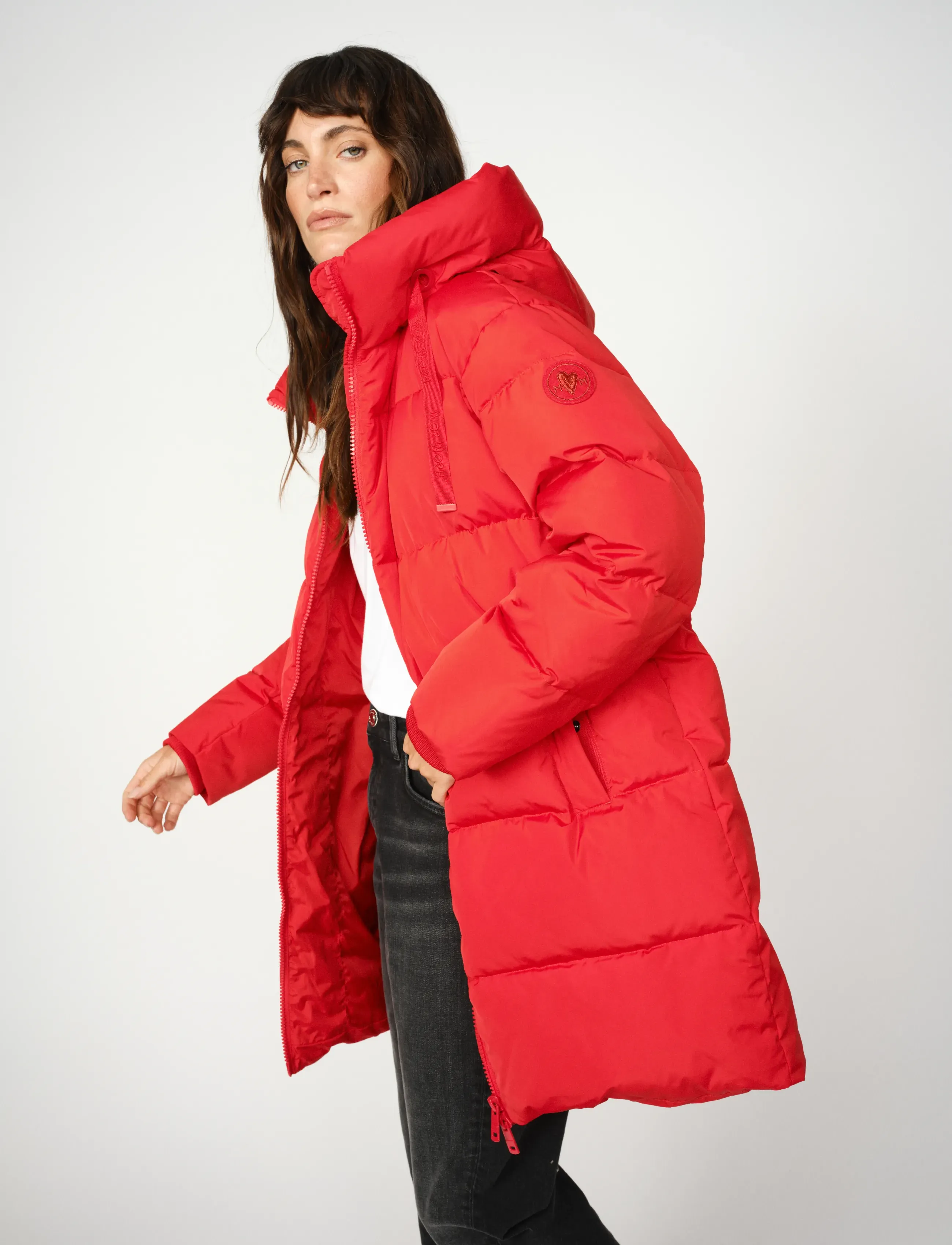 MOS MOSH - MMNova Avon Down Jacket - sulejoped ja voodriga joped - chinese red - 3
