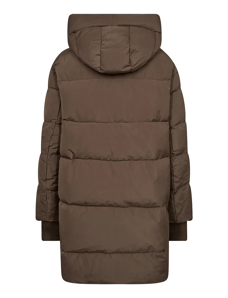 MOS MOSH - MMNova Avon Down Jacket - talvejoped - chocolate chip - 1