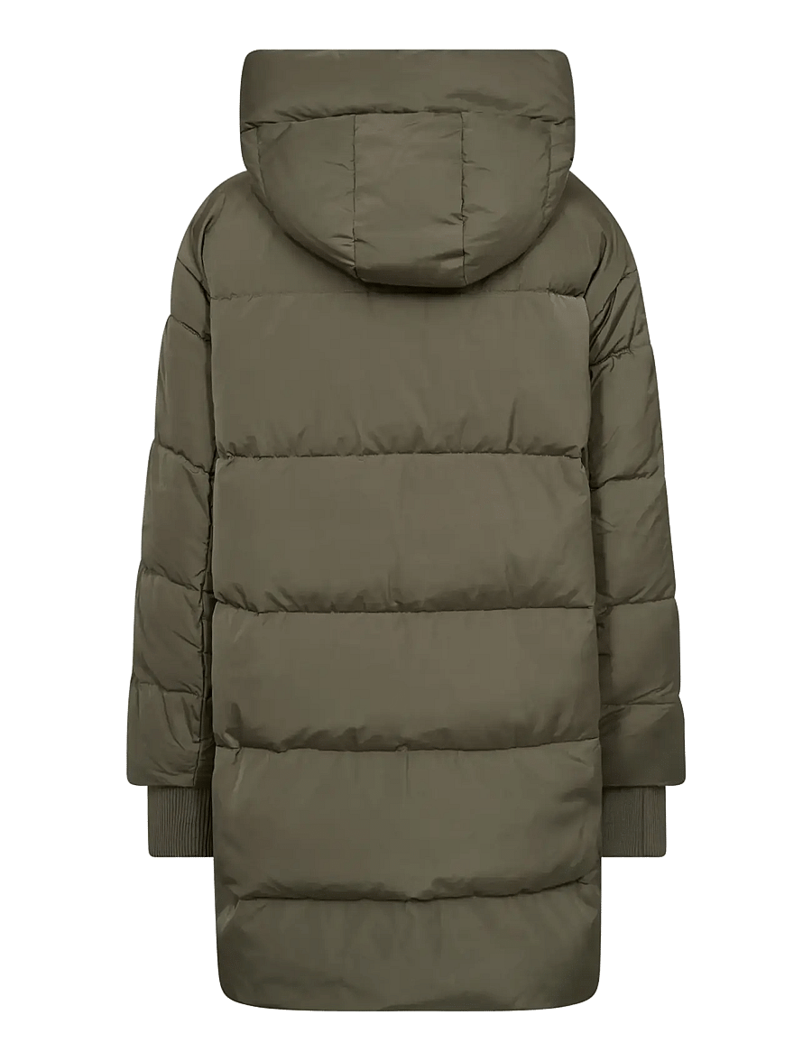 MOS MOSH - MMNova Avon Down Jacket - talvejoped - dusty olive - 1