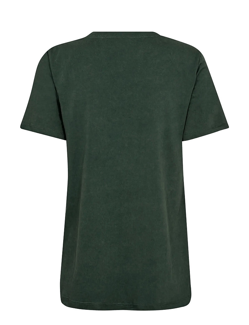 MOS MOSH - MMFaye O-SS Tee - t-shirts - dark pine - 1