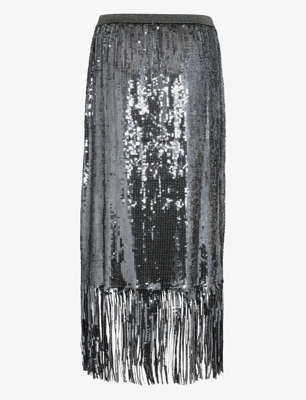 MOS MOSH - MMMiaz sequin skirt - pailletten-röcke - asphalt - 1