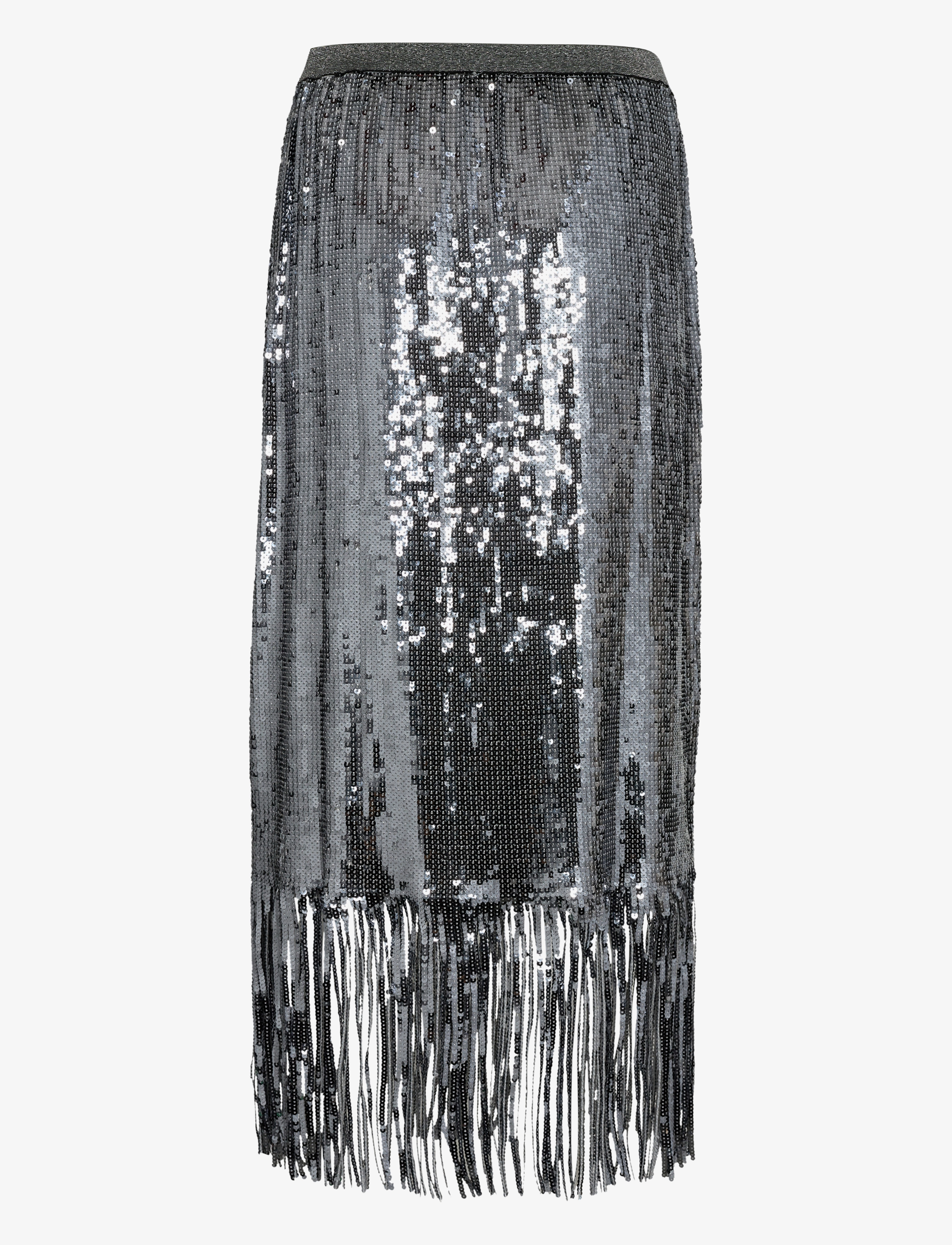 MOS MOSH - MMMiaz sequin skirt - asphalt - 1