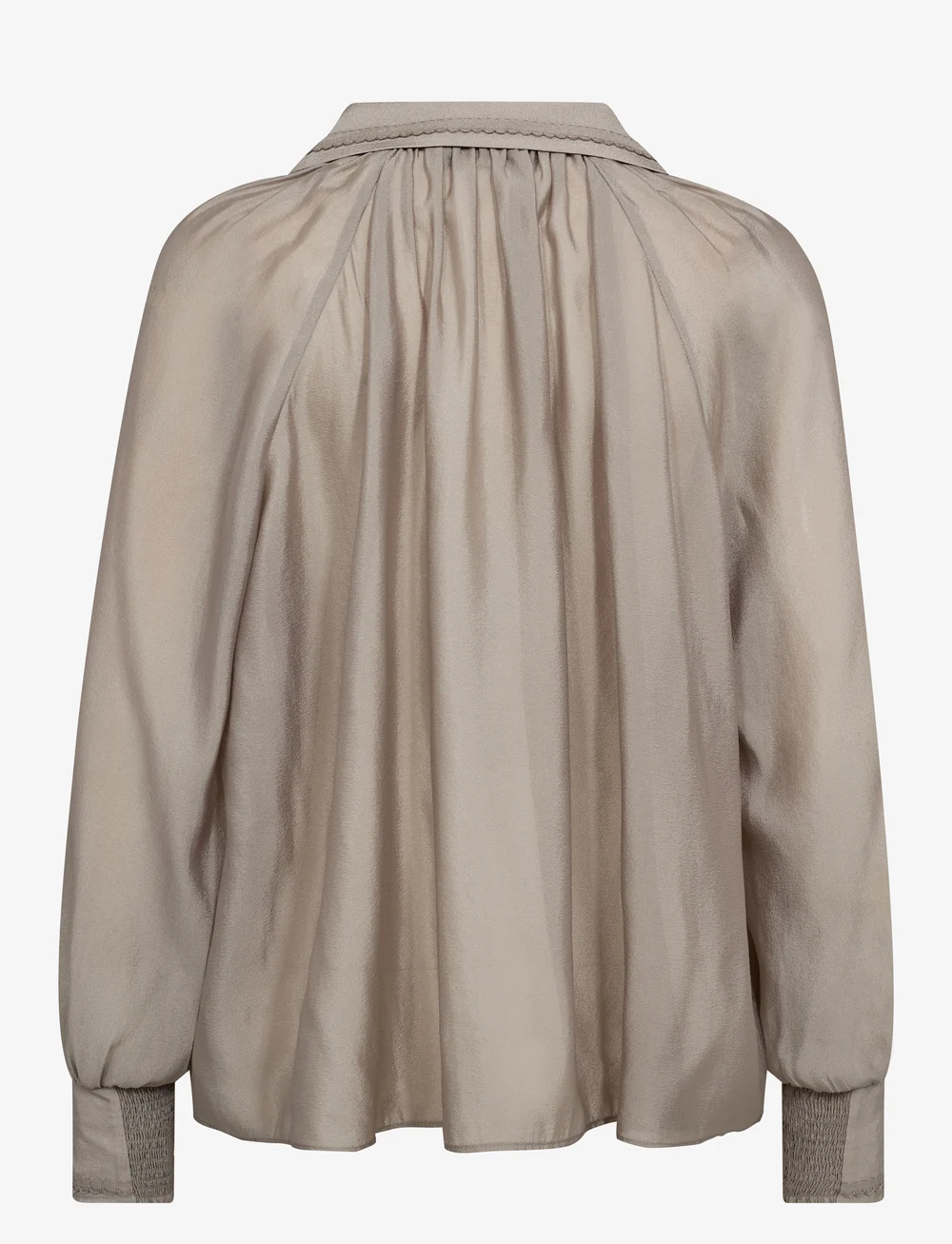 MOS MOSH - MMMarcela Shirt - langärmlige hemden - mourning dove - 1